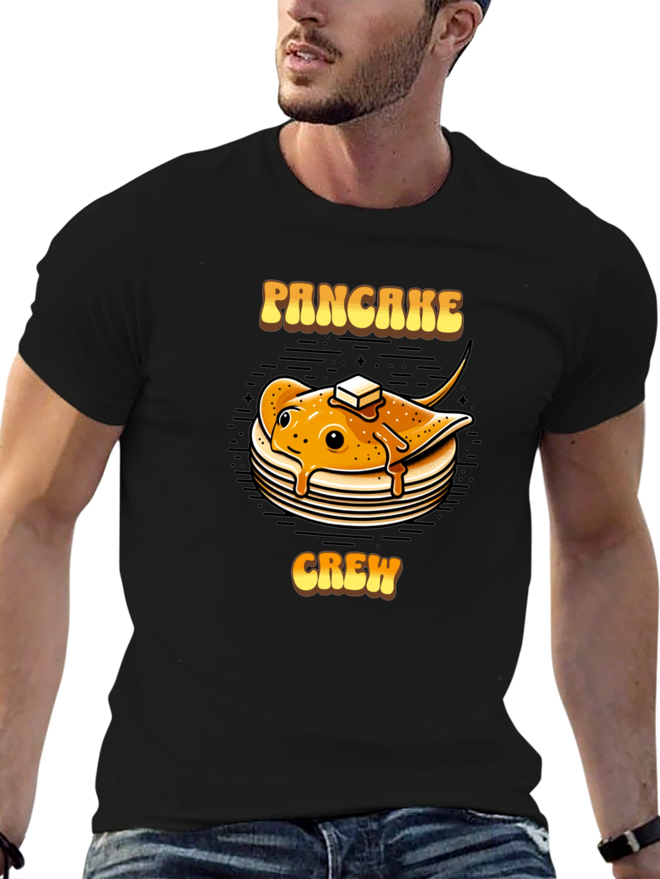 Pancake Crew Graphic T-Shirt