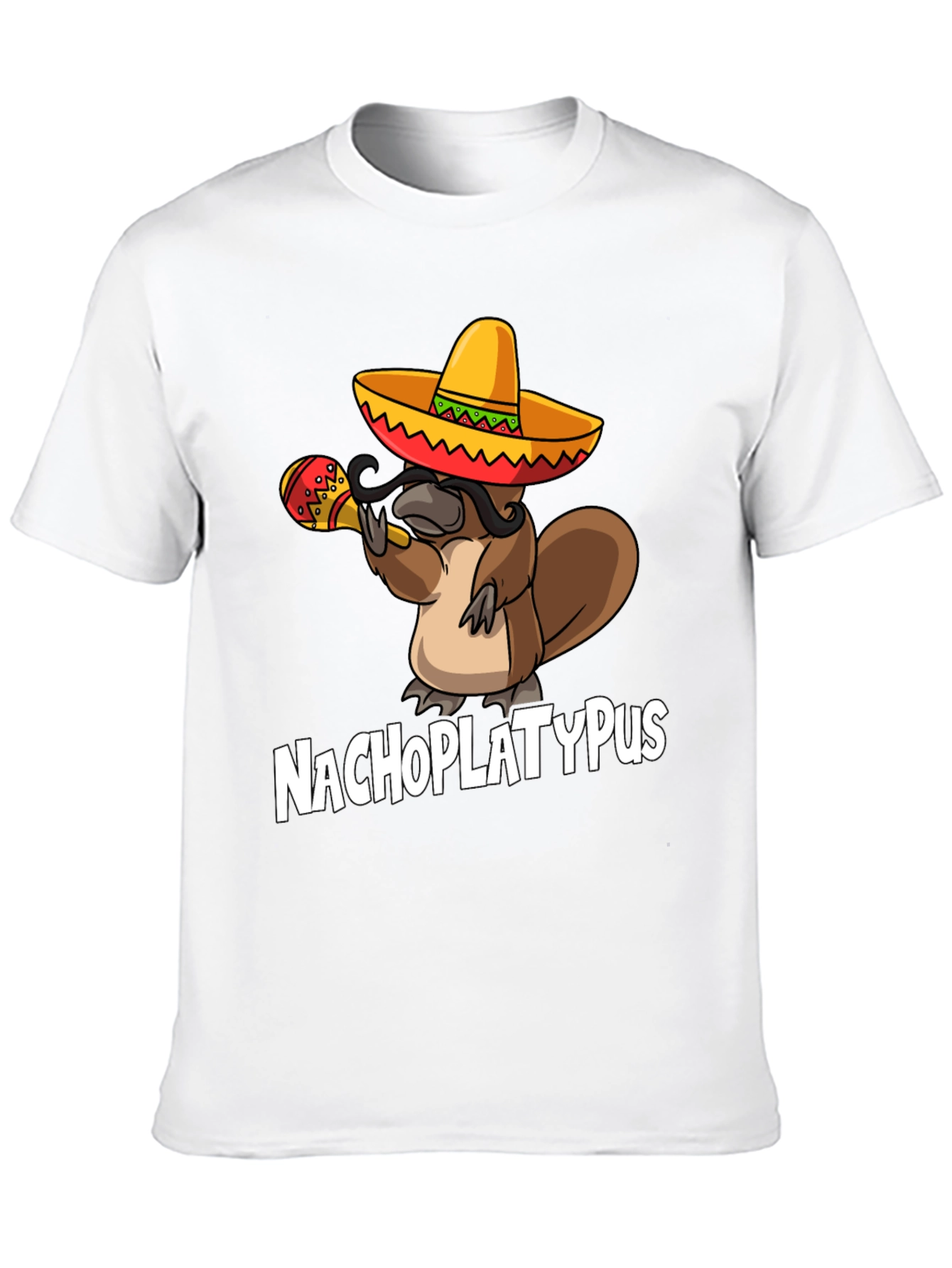 Nachoplatypus Funny Graphic Tee