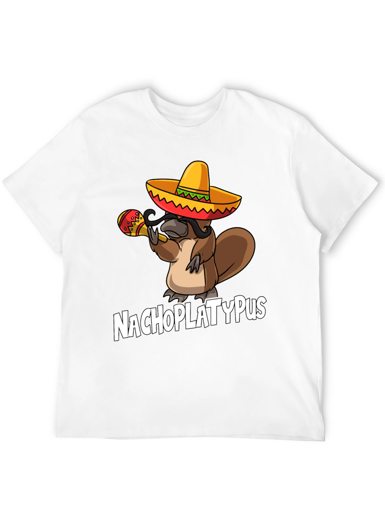 Nachoplatypus Funny Graphic Tee