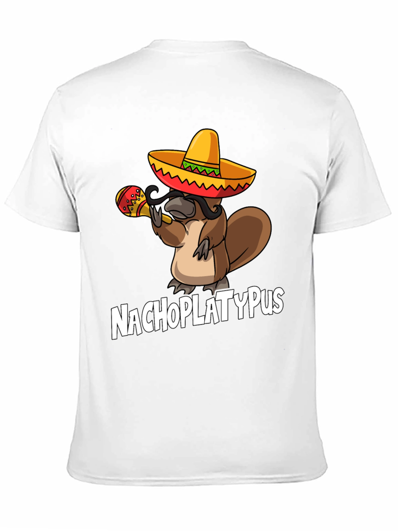 Nachoplatypus Funny Graphic Tee