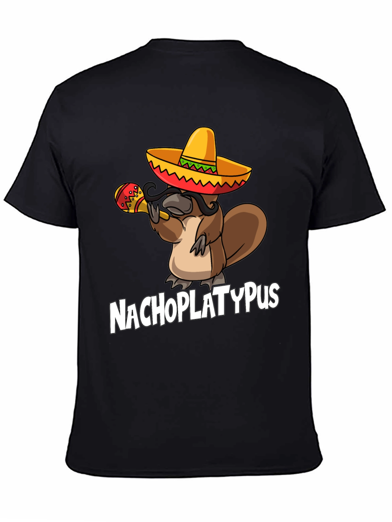 Nachoplatypus Funny Graphic Tee