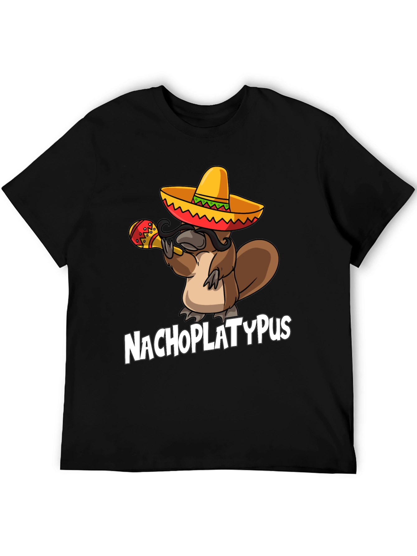 Nachoplatypus Funny Graphic Tee