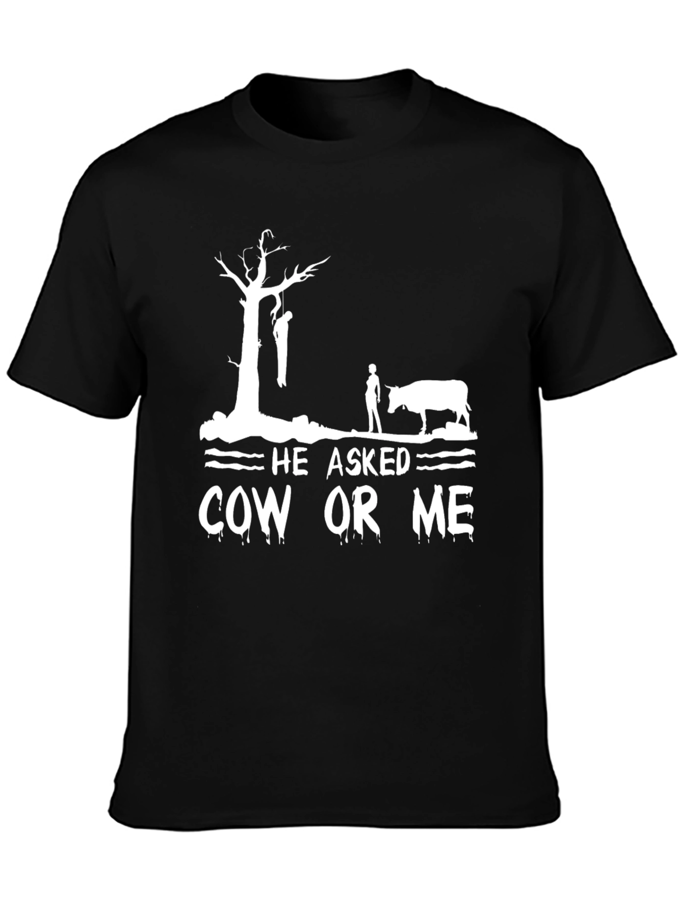 Cow or Me Graphic T-Shirt