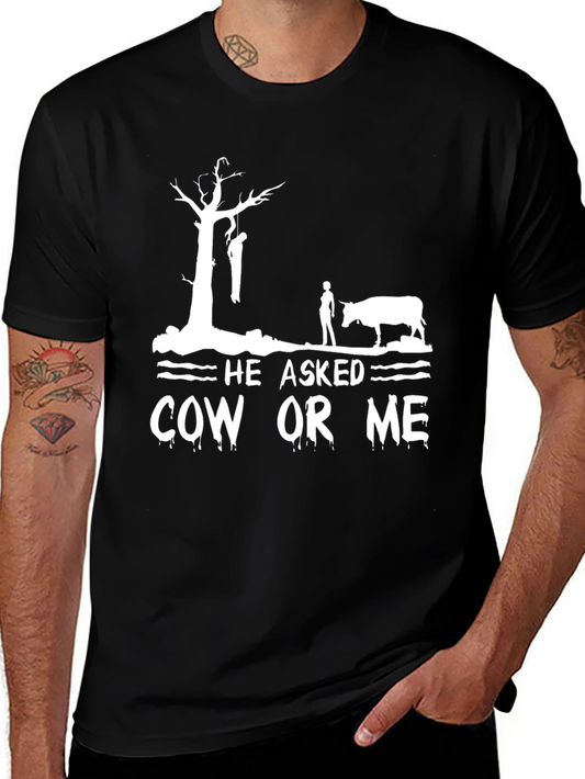 Cow or Me Graphic T-Shirt