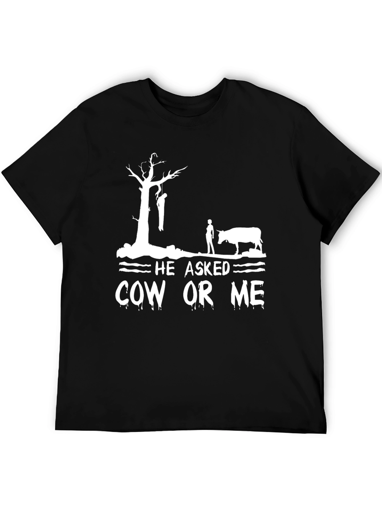 Cow or Me Graphic T-Shirt