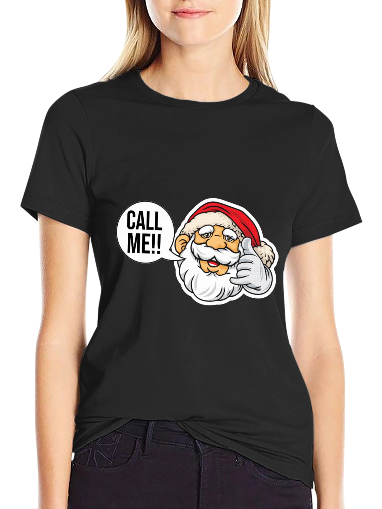 Call Me Santa T-Shirt - Holiday Cheer Apparel
