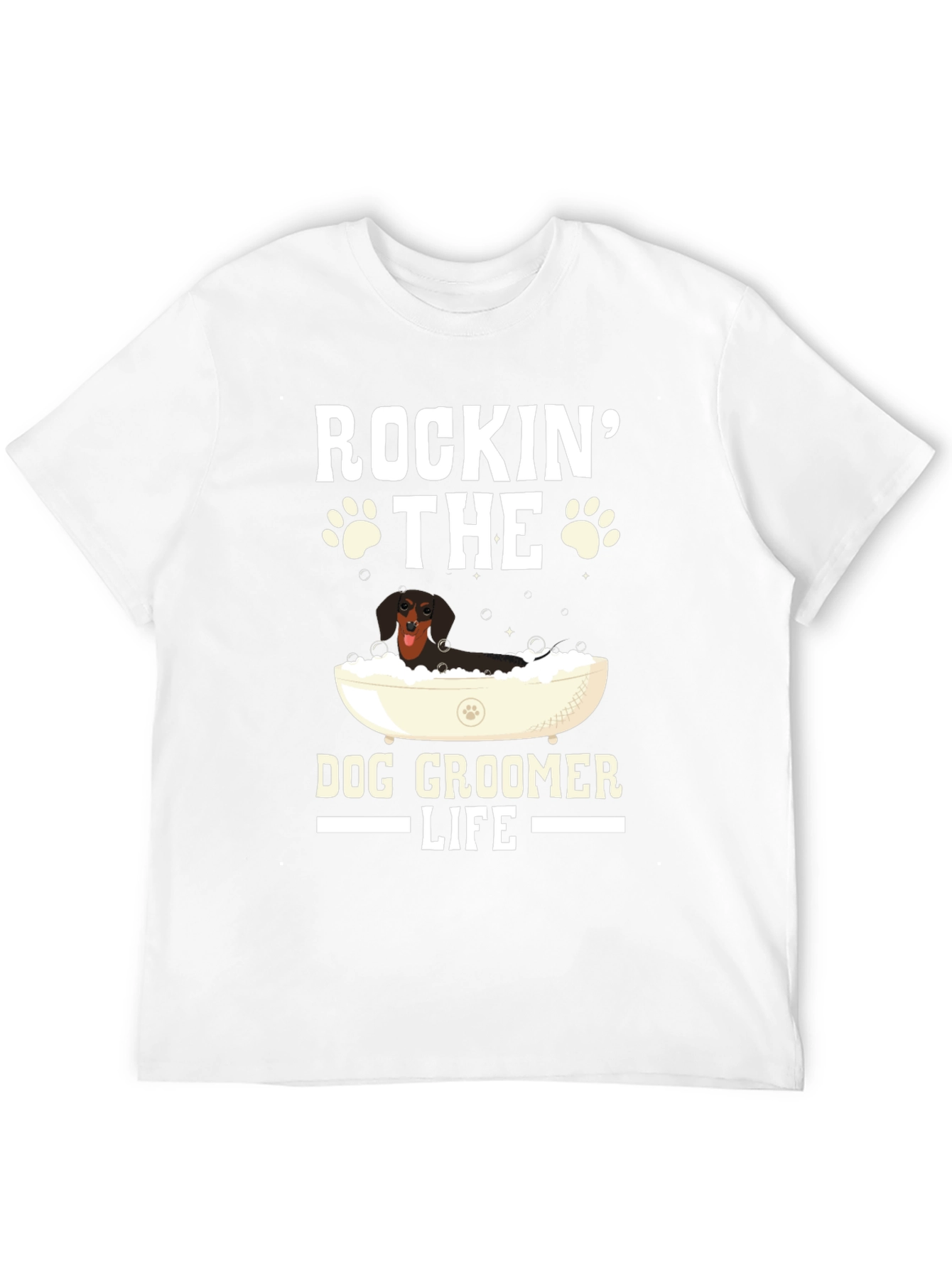Rockin the Dog Groomer Life T-Shirt