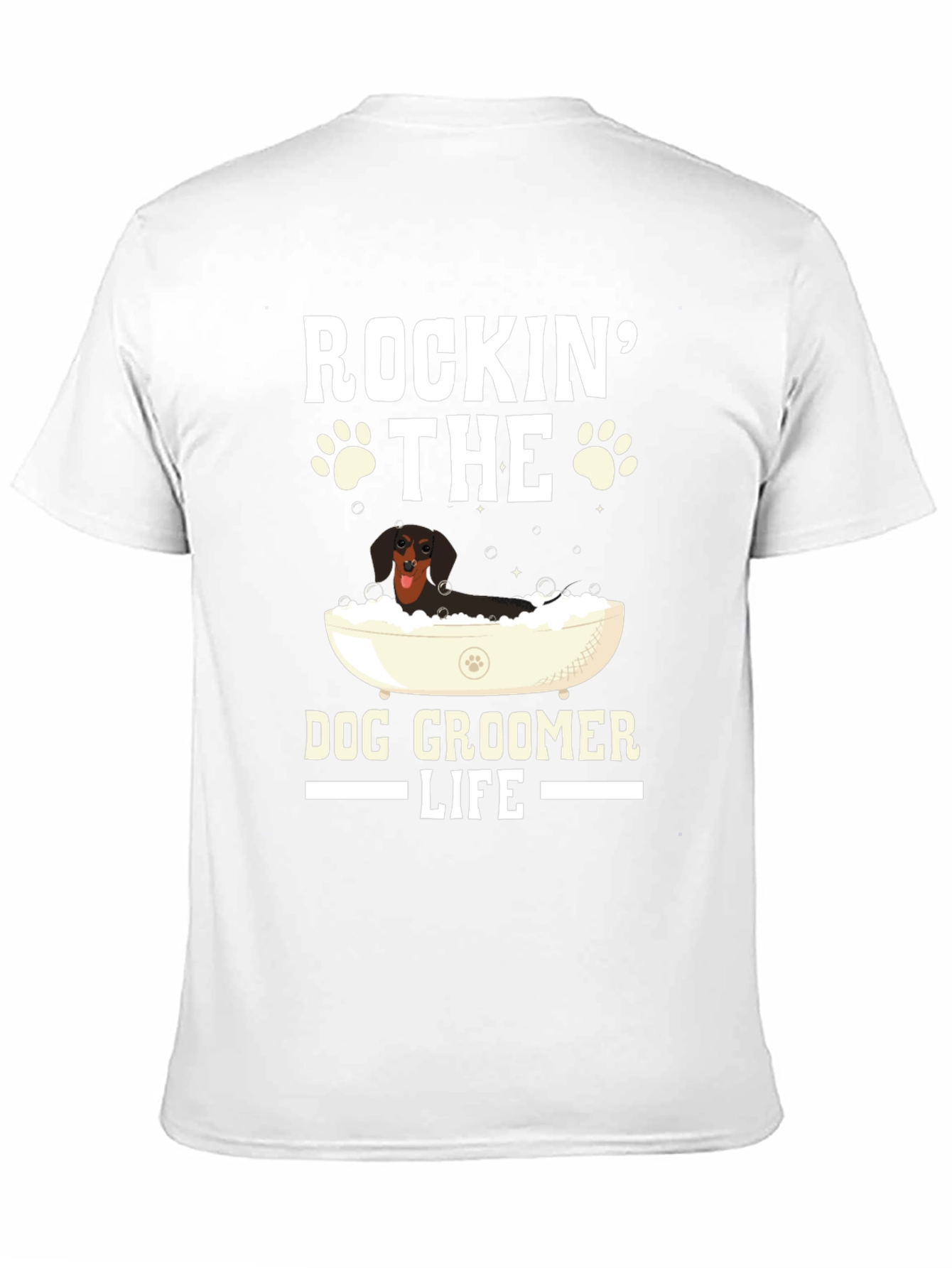 Rockin the Dog Groomer Life T-Shirt
