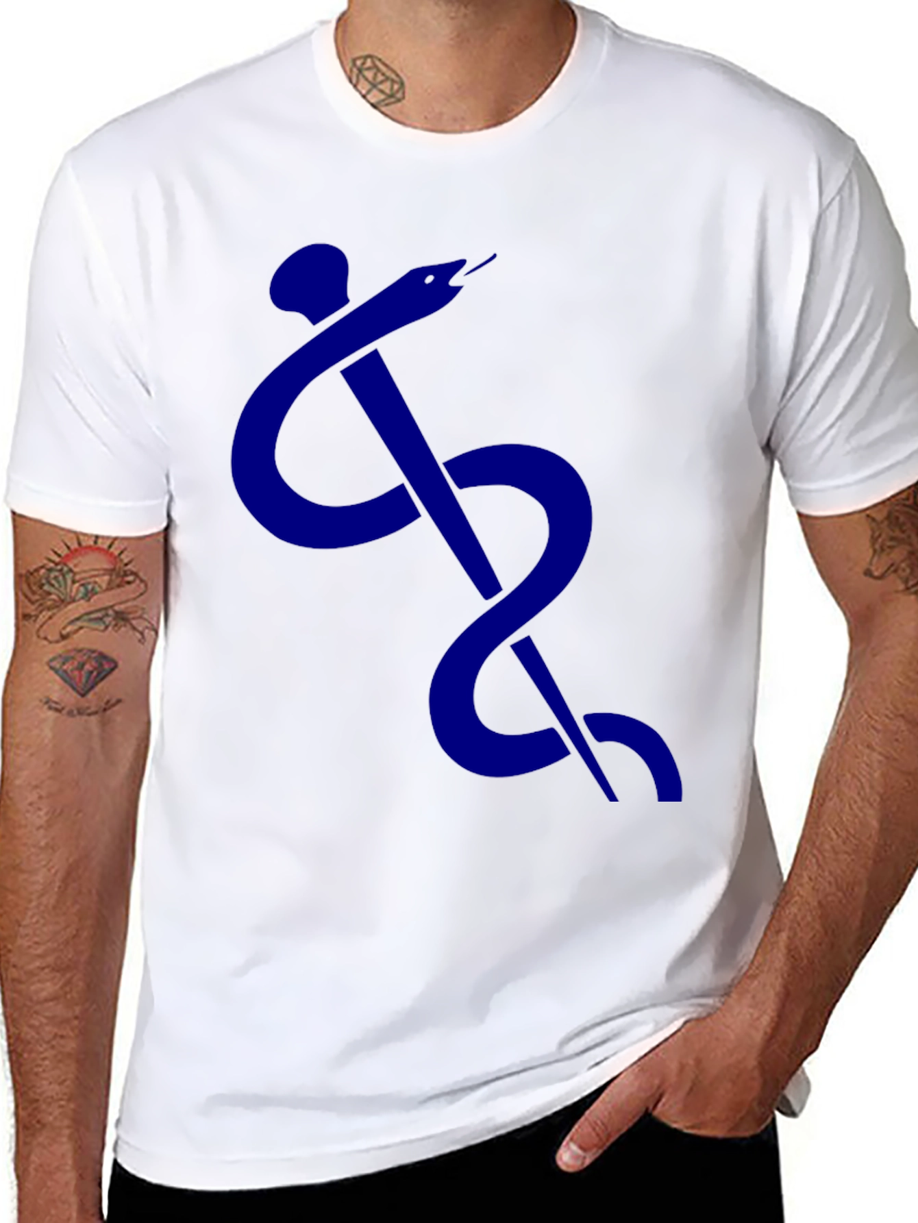 Caduceus T-Shirt - Medical Symbol Tee