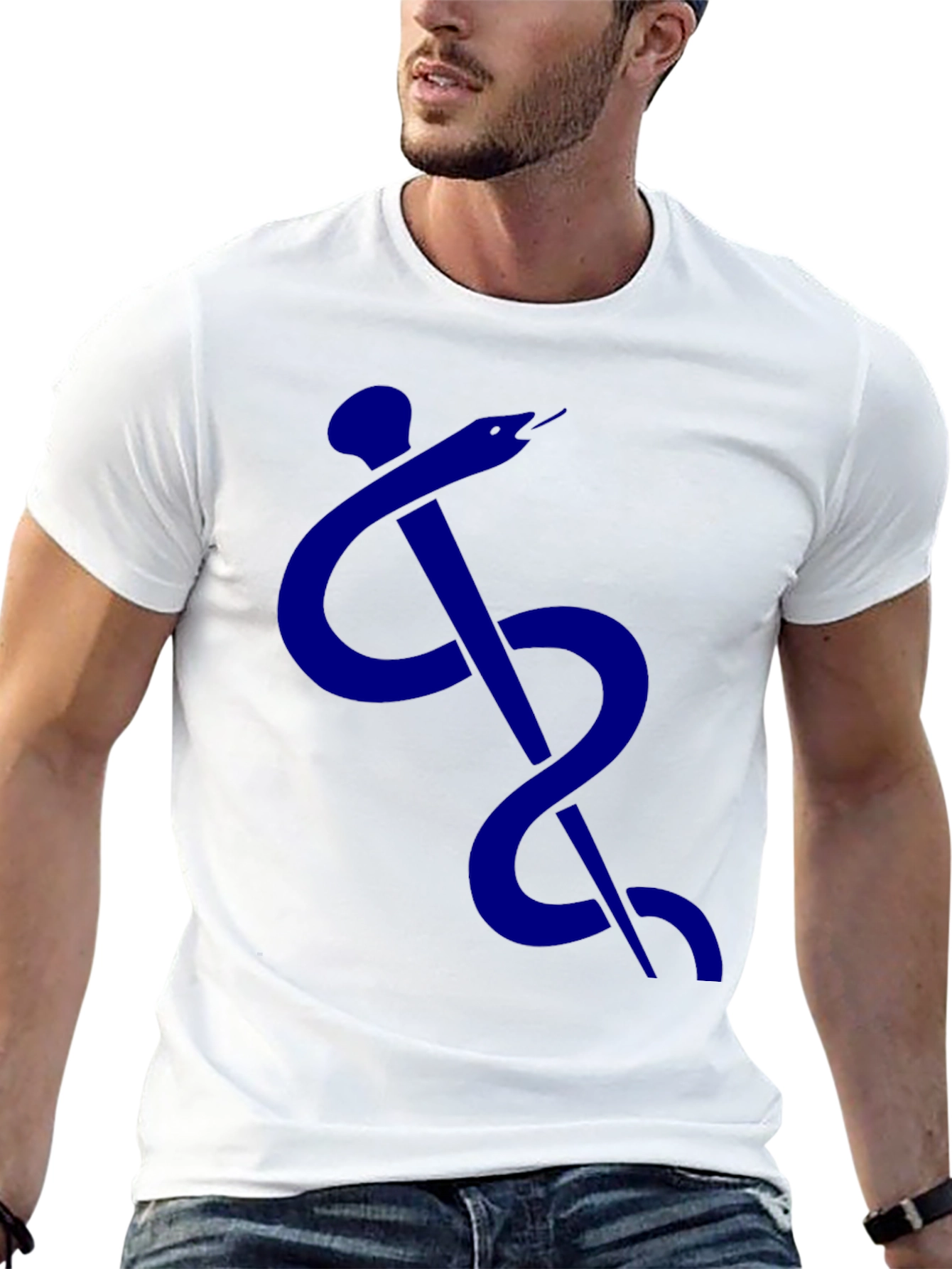 Caduceus T-Shirt - Medical Symbol Tee