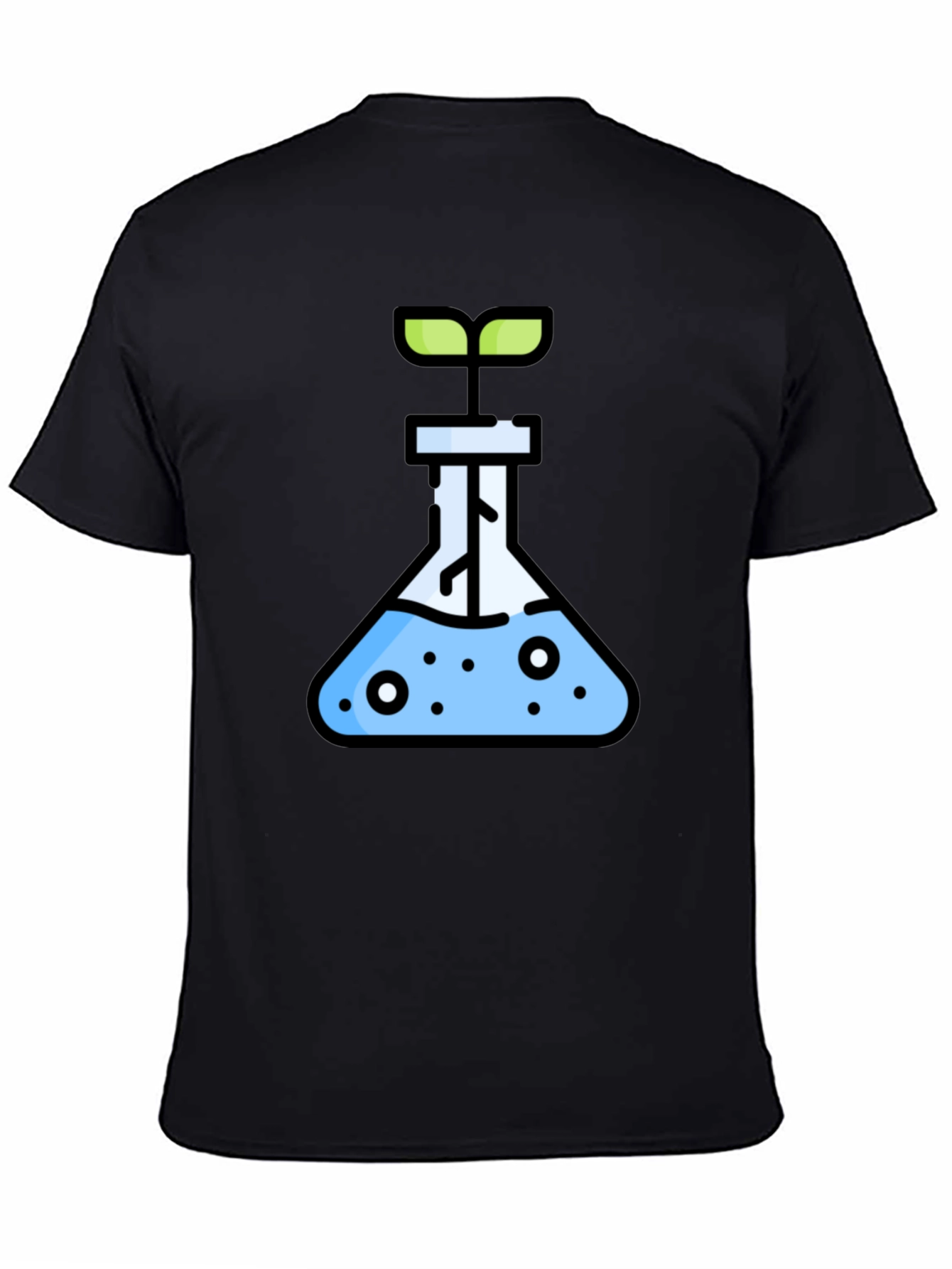 Science Sprout Black T-Shirt