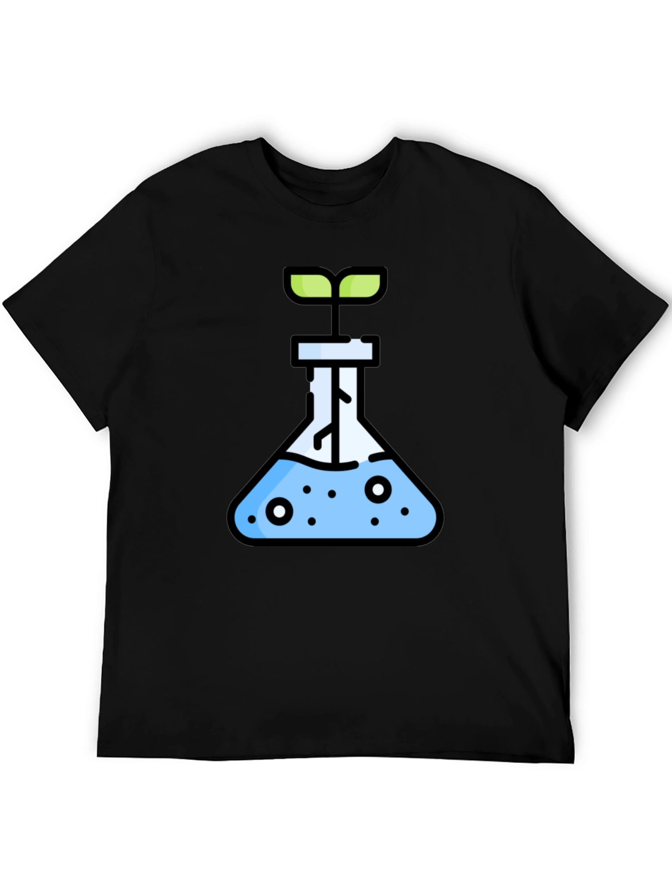 Science Sprout Black T-Shirt