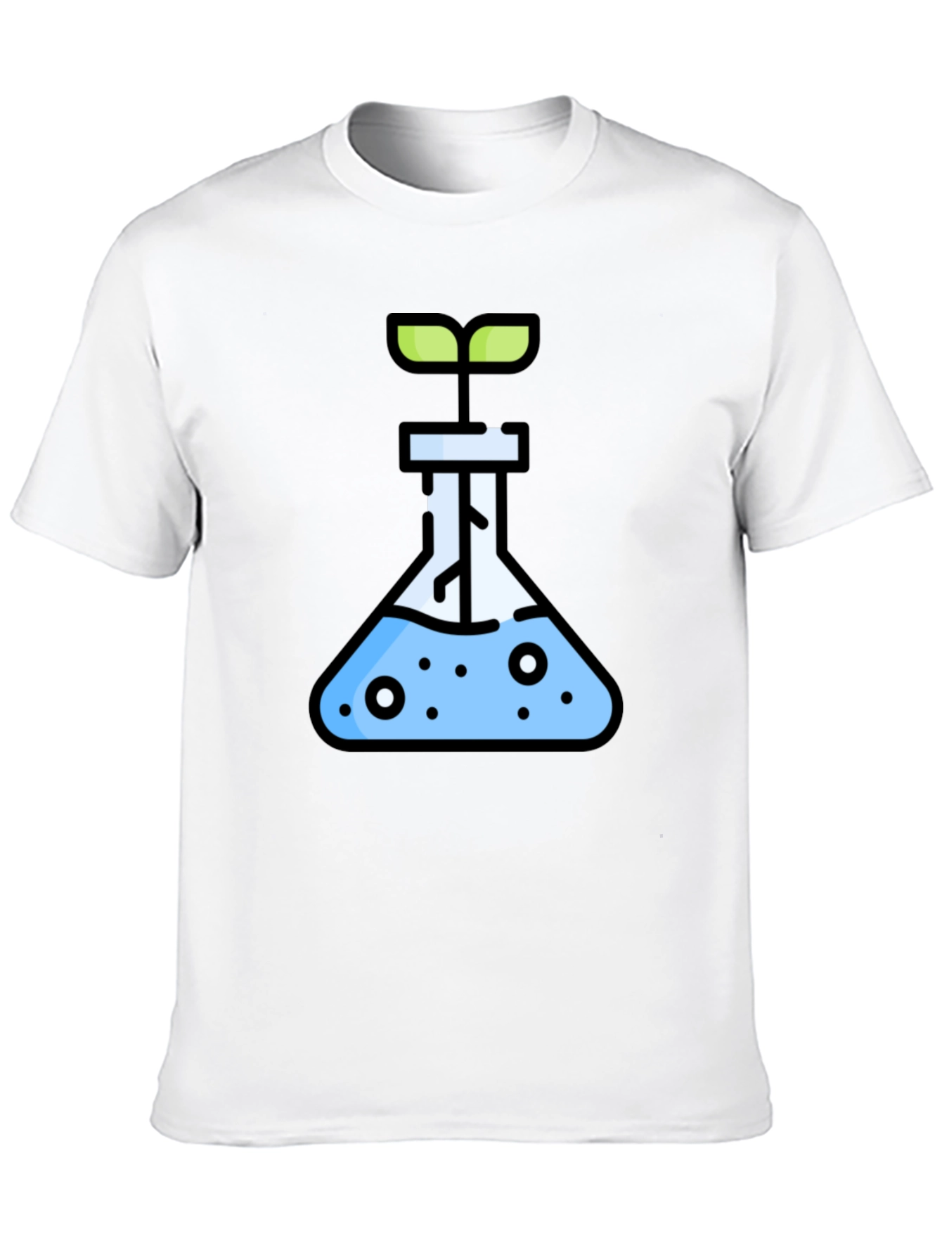 Science Sprout Black T-Shirt