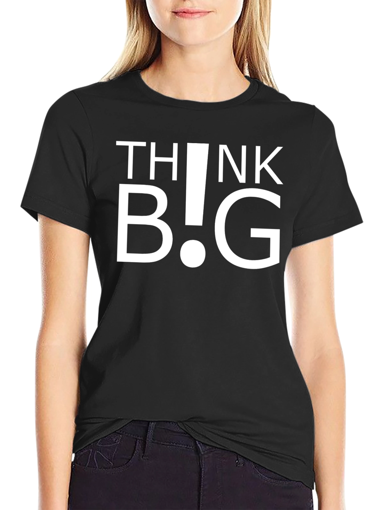 Think Big Graphic T-Shirt - Bold Statement Tee
