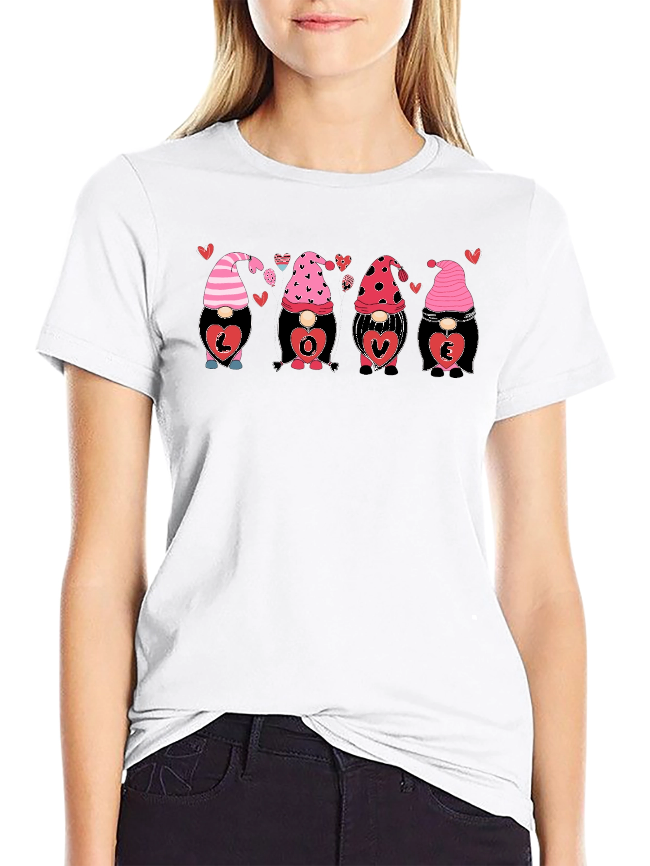 Valentines Day Gnome Love T-Shirt