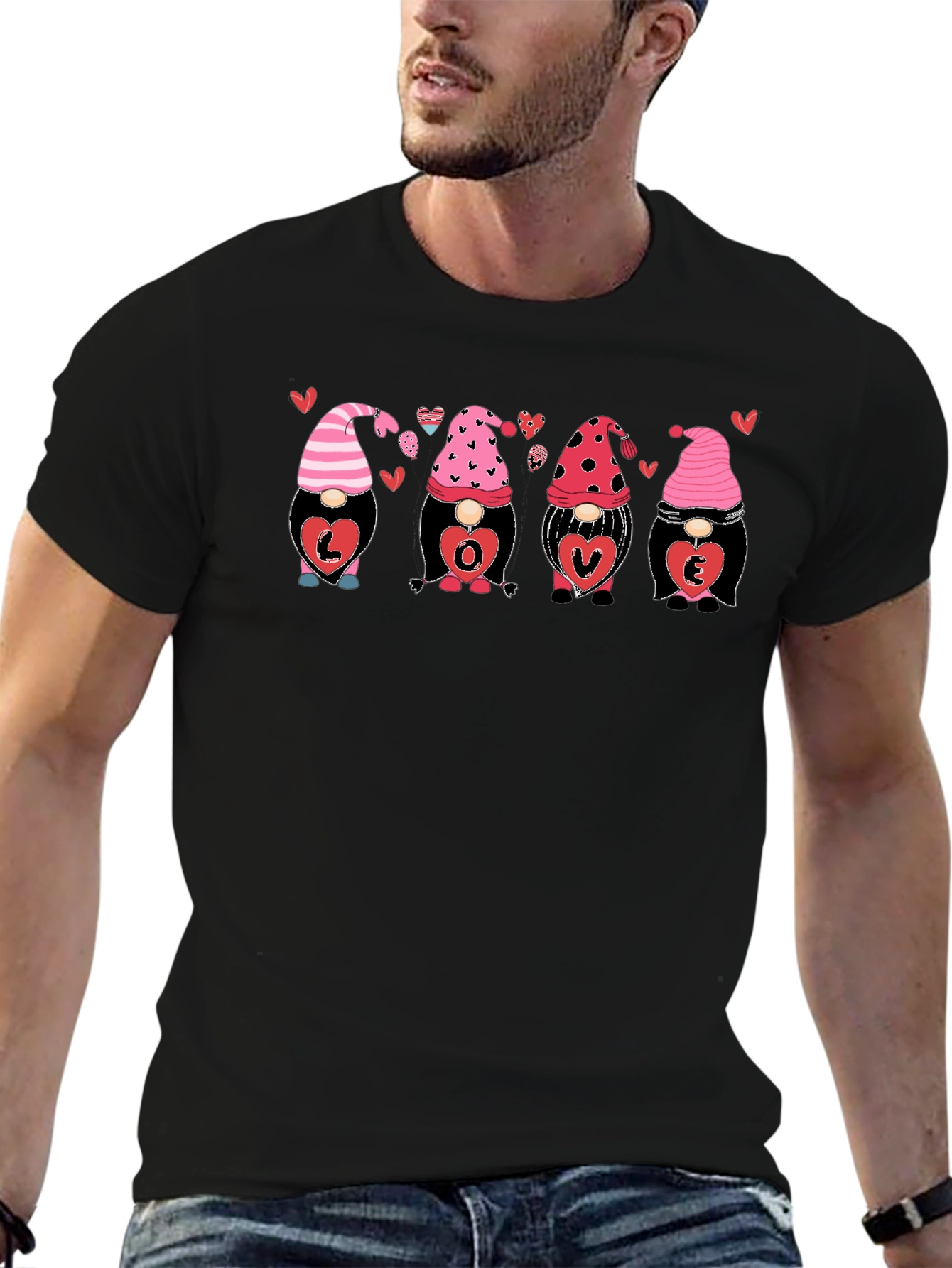Valentines Day Gnome Love T-Shirt
