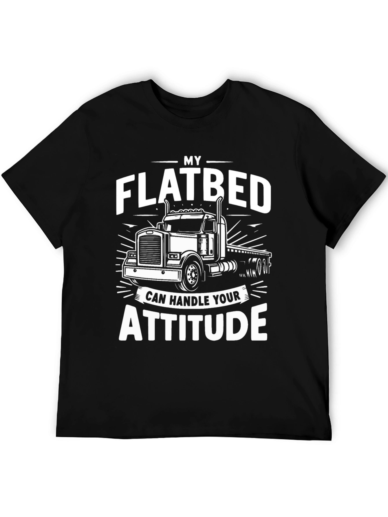Flatbed Truck Attitude T-Shirt