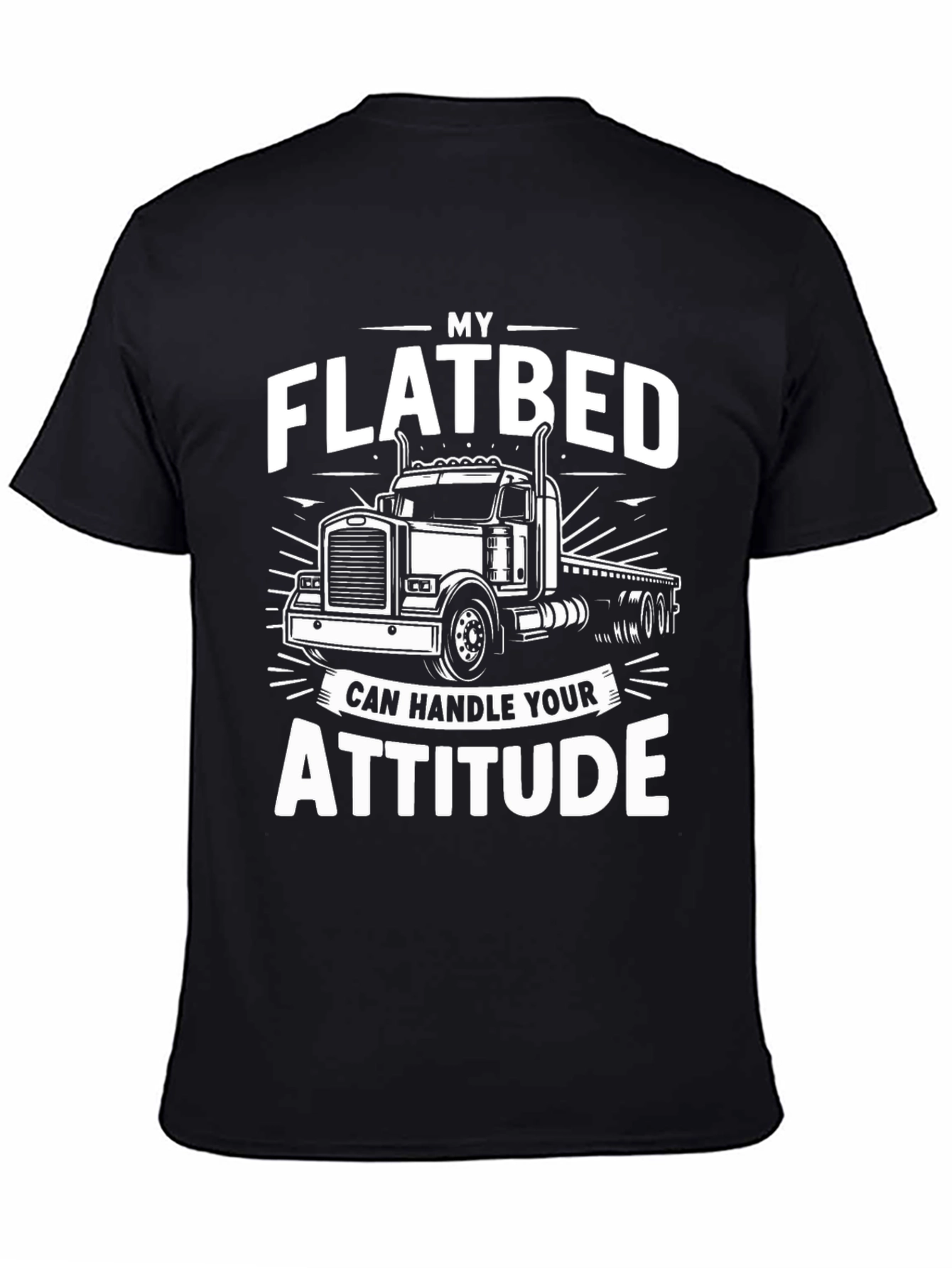 Flatbed Truck Attitude T-Shirt