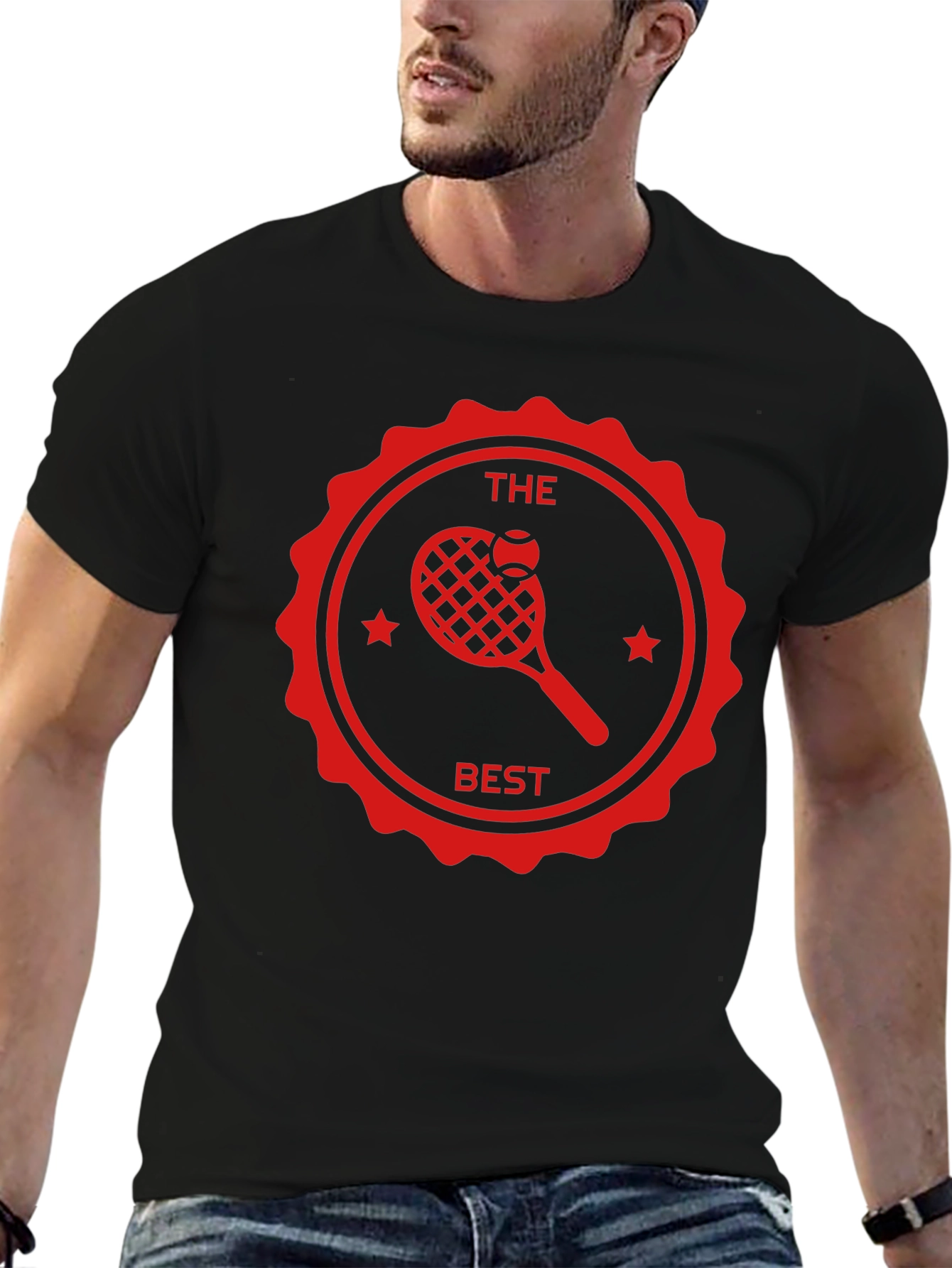 The Best Tennis Graphic T-Shirt
