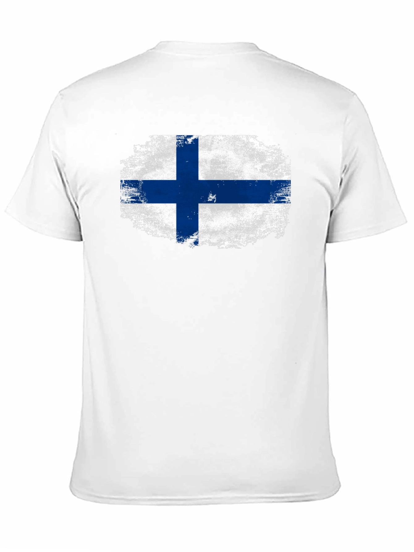 Finland Flag T-Shirt - Distressed Finnish Pride Tee