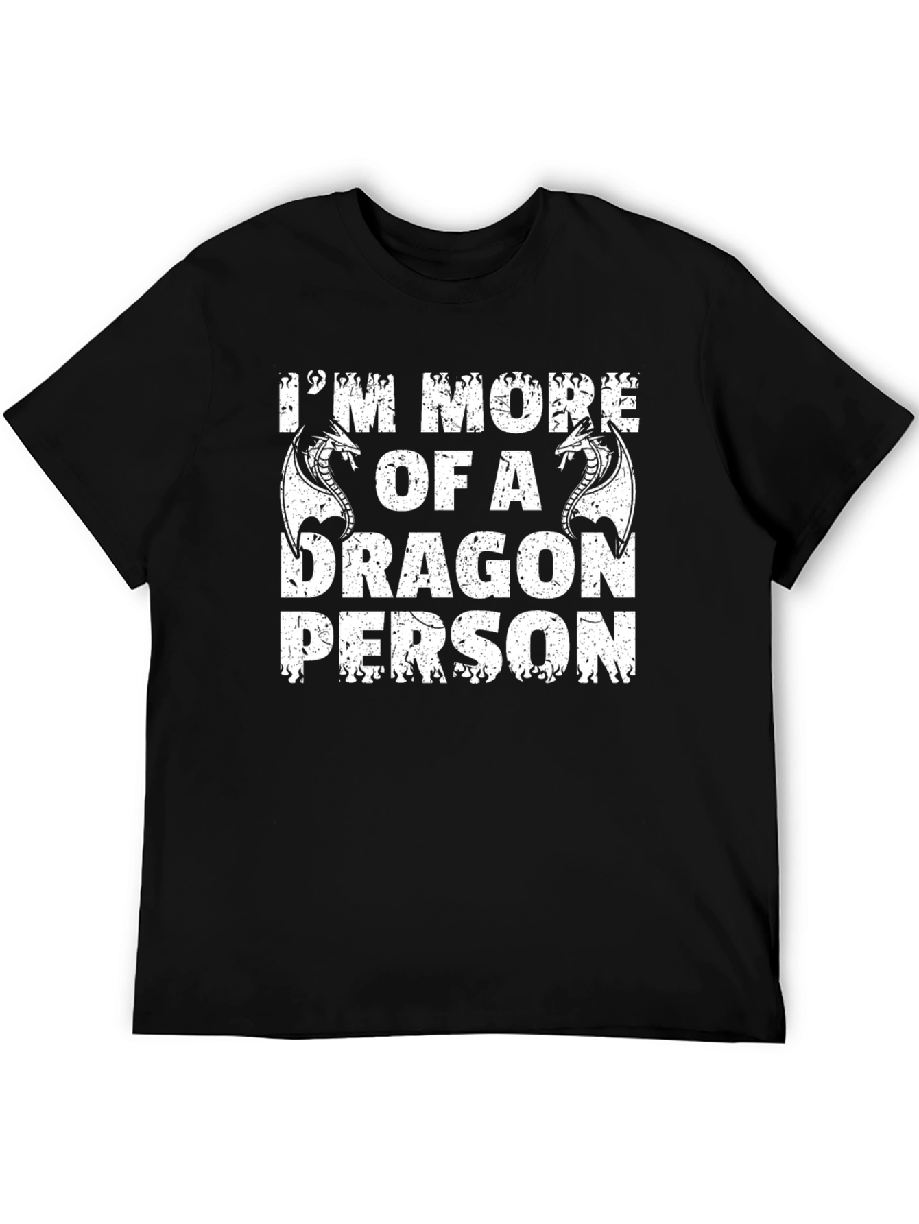 Dragon Person Graphic Tee - Fantasy Lovers T-Shirt