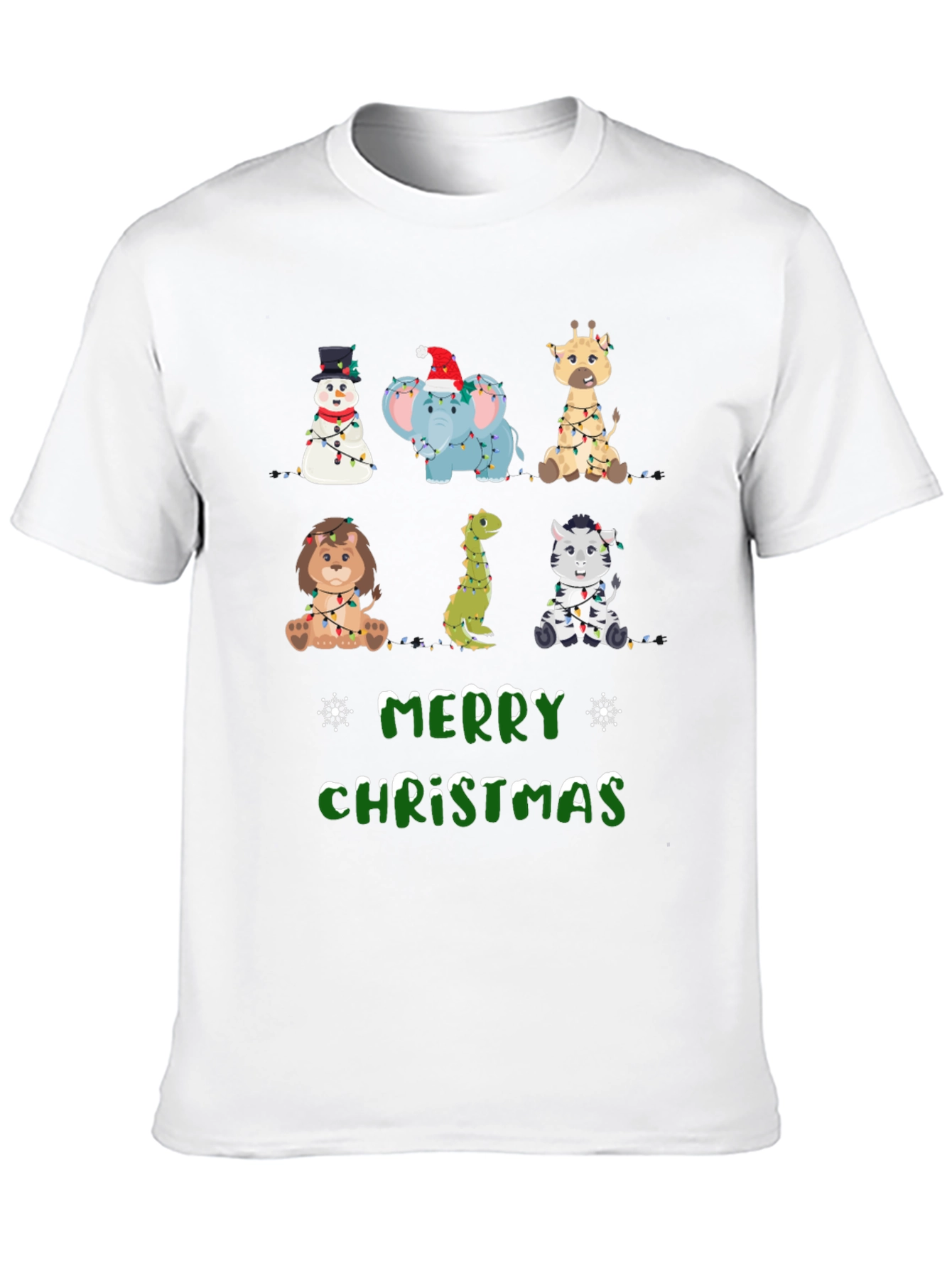 Festive Animal Christmas Tee