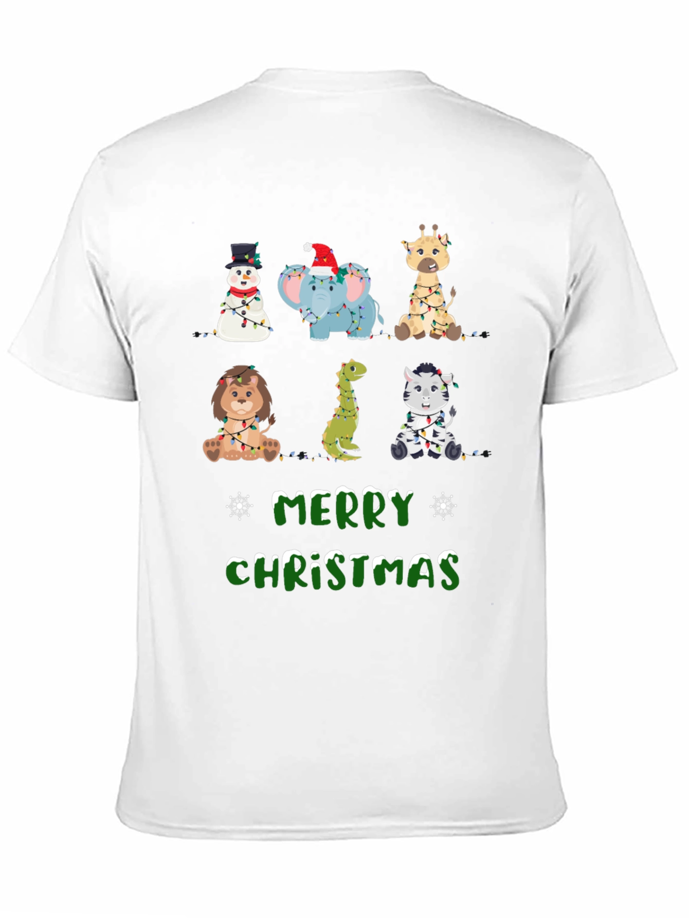 Festive Animal Christmas Tee