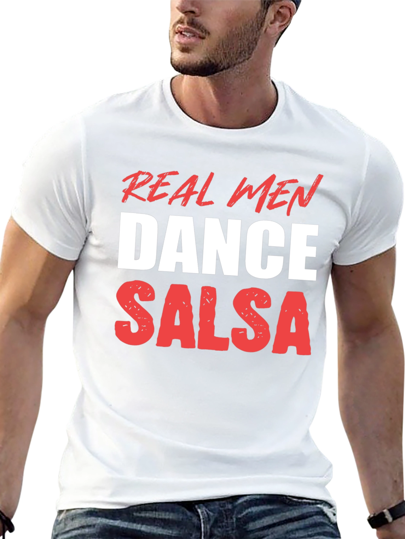 Real Men Dance Salsa T-Shirt