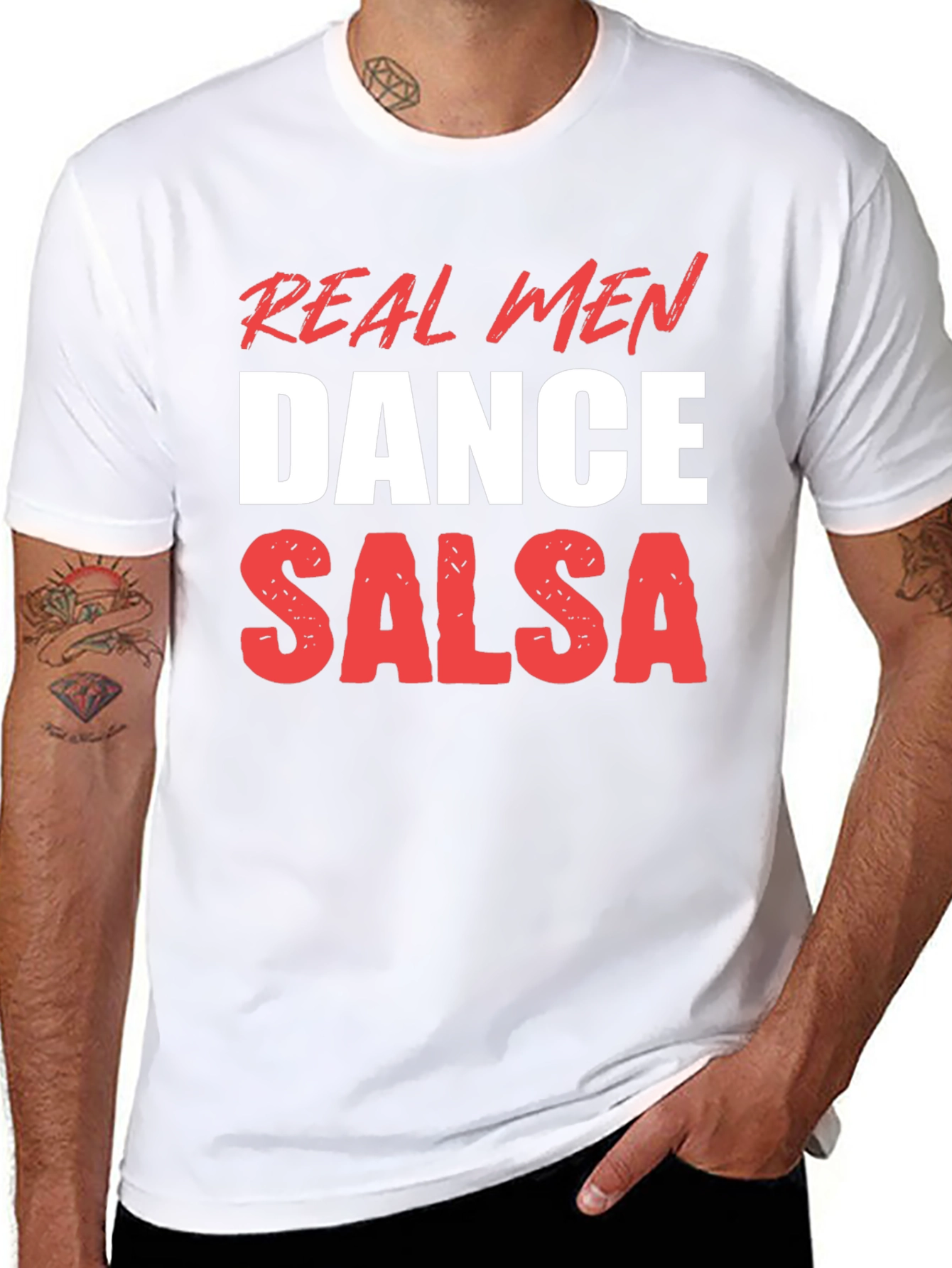 Real Men Dance Salsa T-Shirt