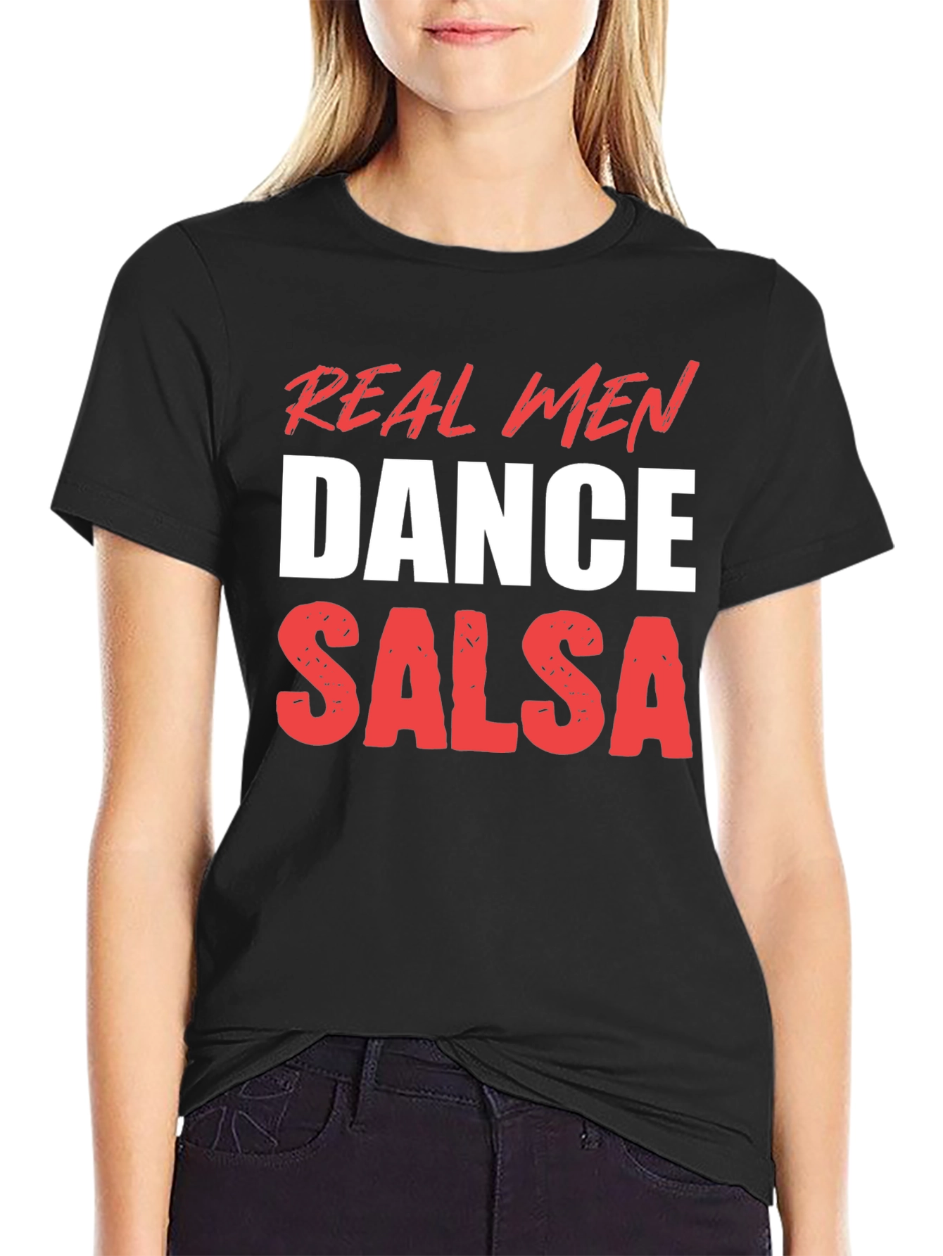 Real Men Dance Salsa T-Shirt