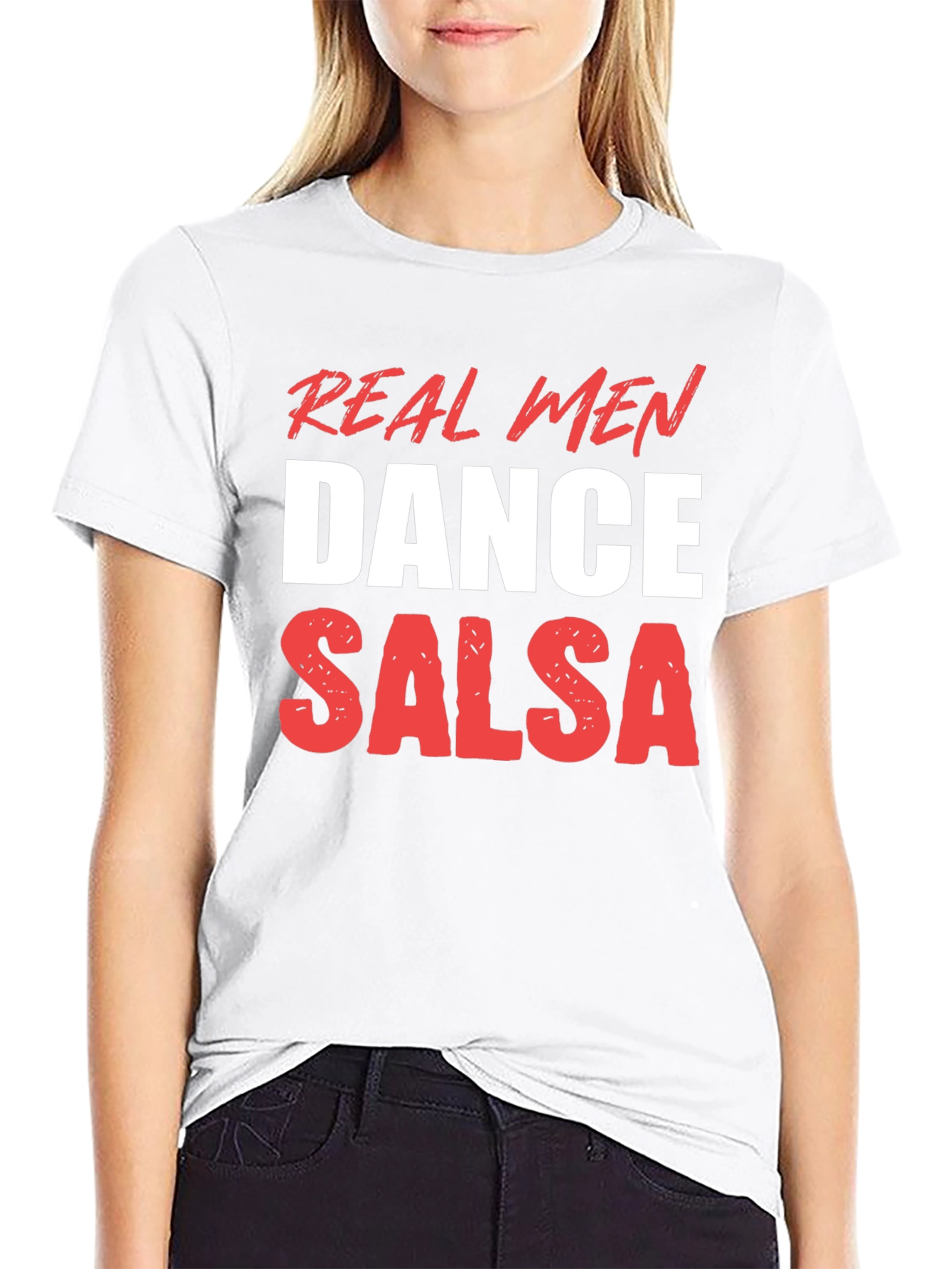 Real Men Dance Salsa T-Shirt
