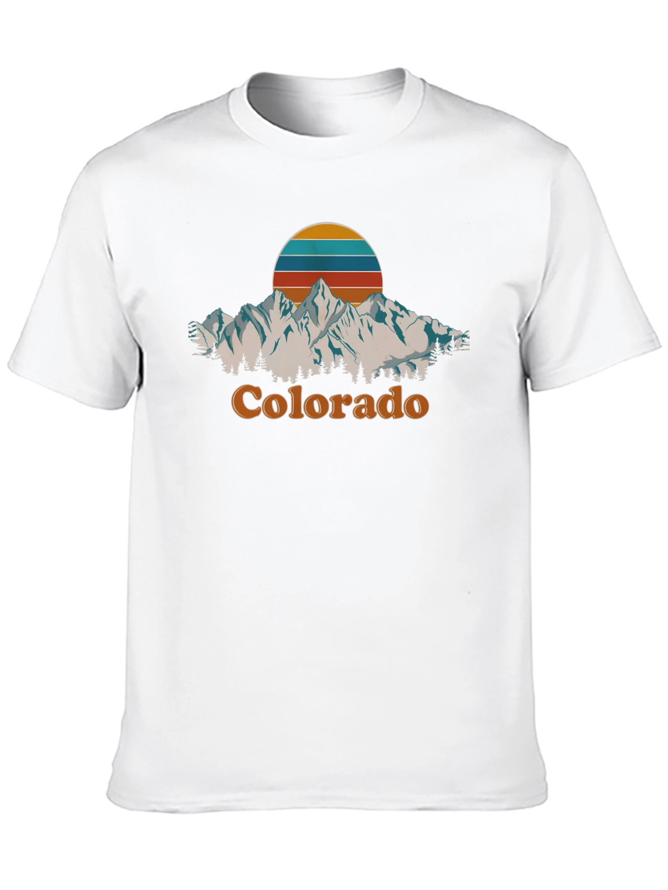 Retro Colorado Mountain T-Shirt