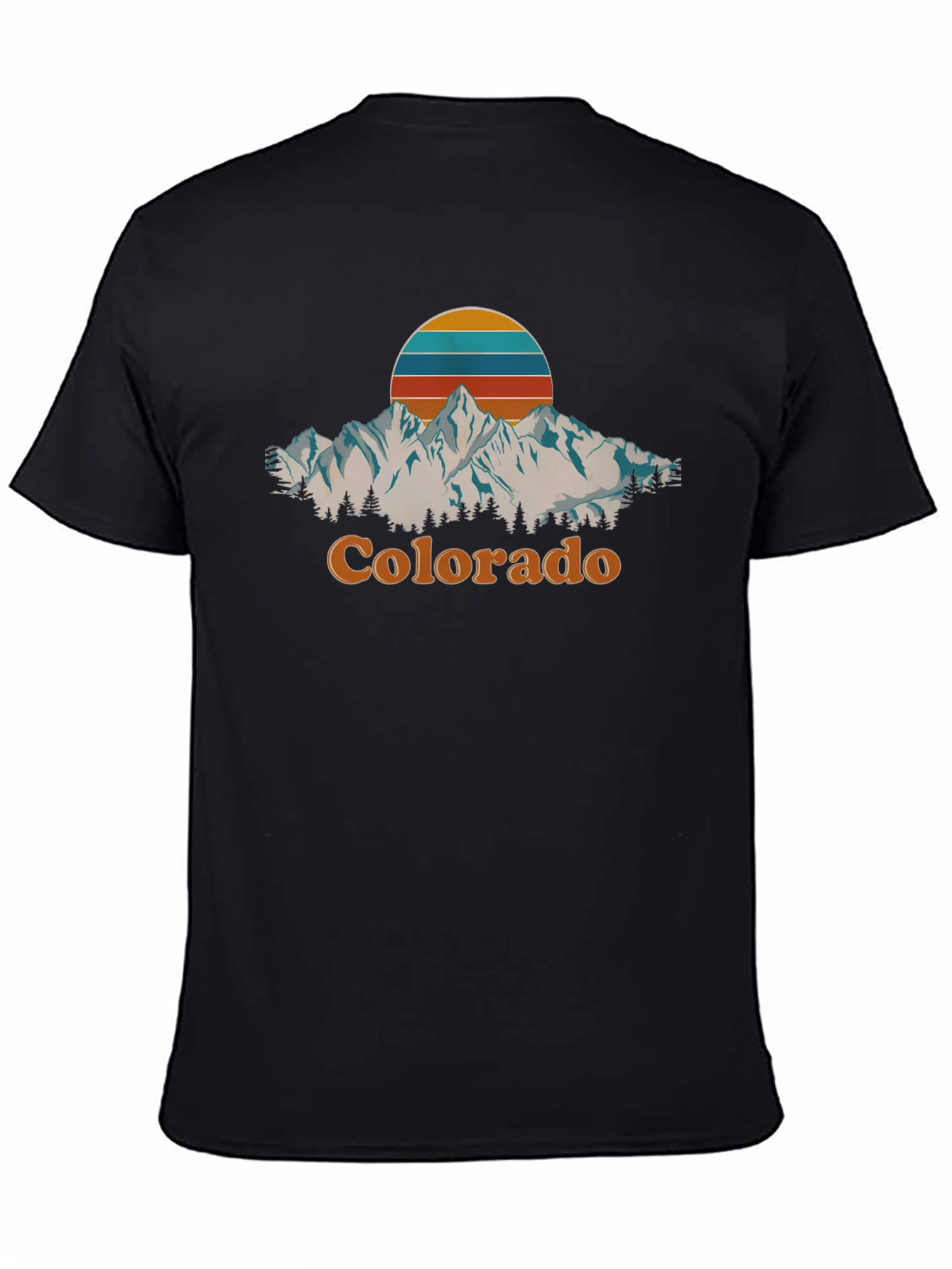 Retro Colorado Mountain T-Shirt