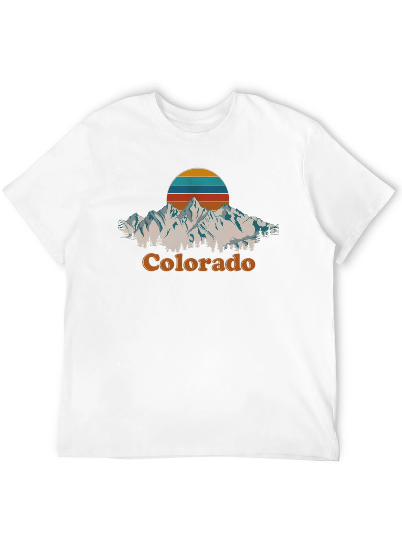 Retro Colorado Mountain T-Shirt