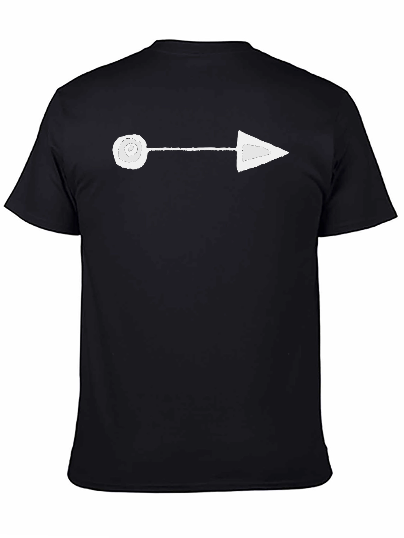 Arrow Graphic Tee - Minimalist Design