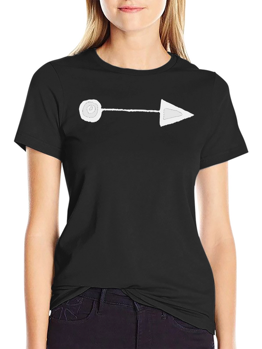 Arrow Graphic Tee - Minimalist Design