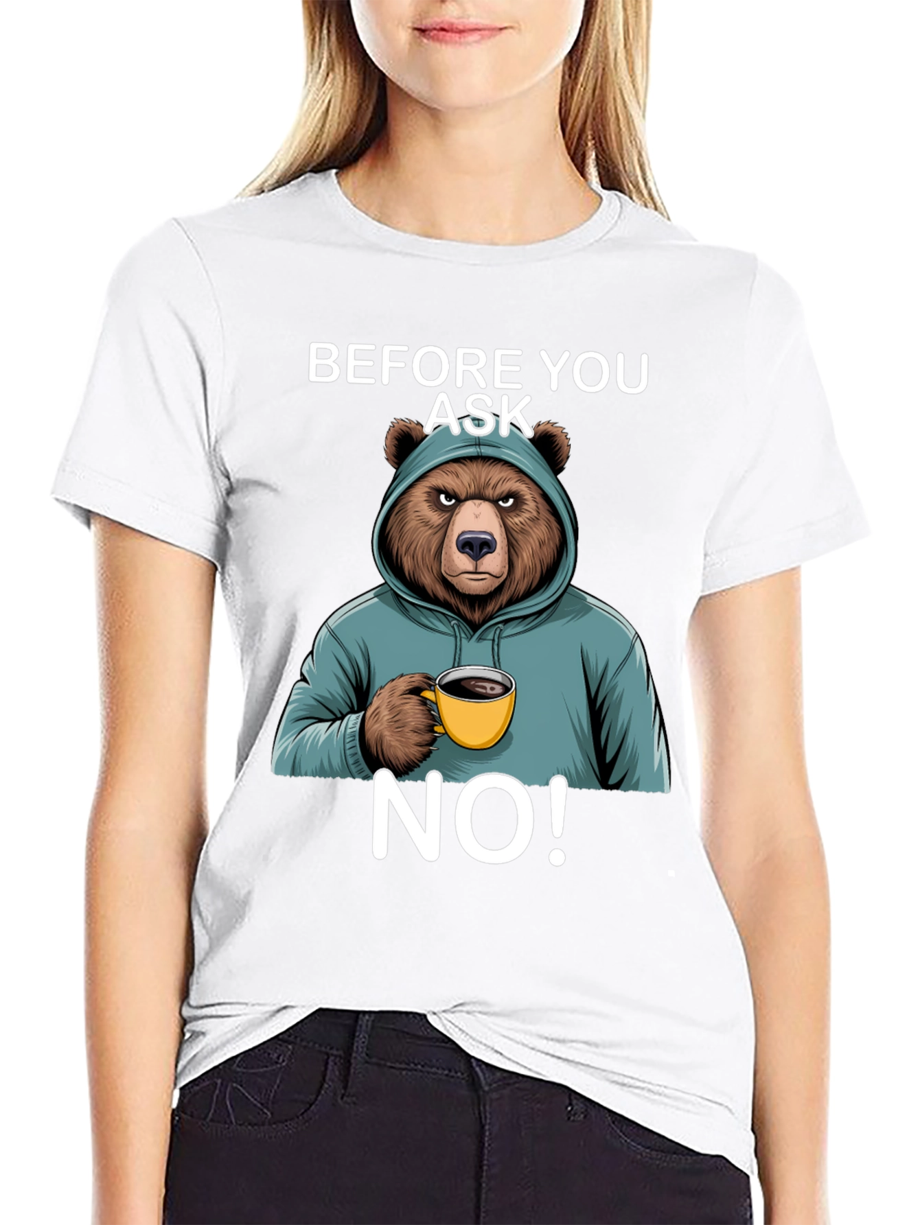 Bear Before You Ask No T-Shirt