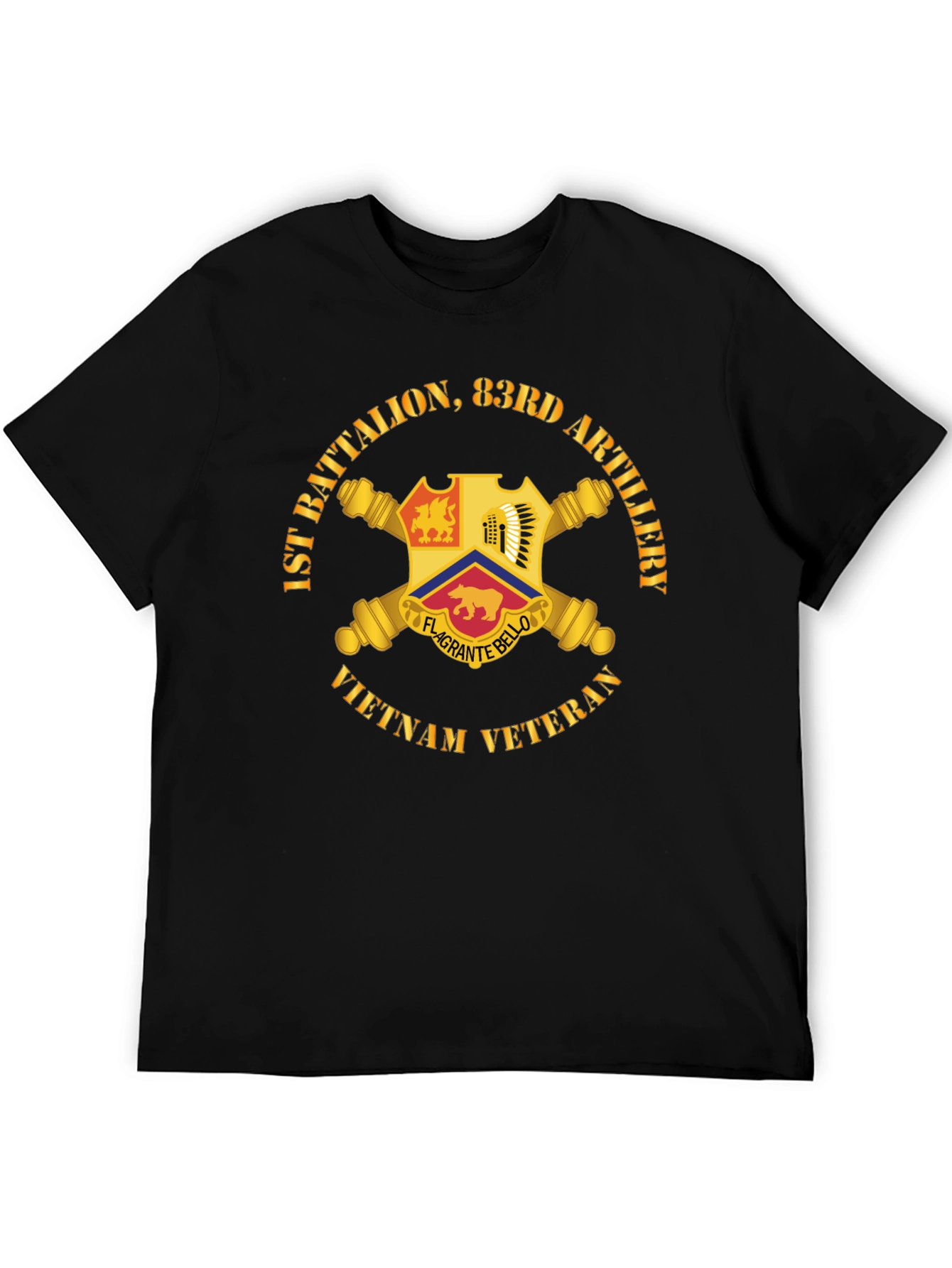 1st Battalion 83rd Artillery Vietnam Veteran T-Shirt