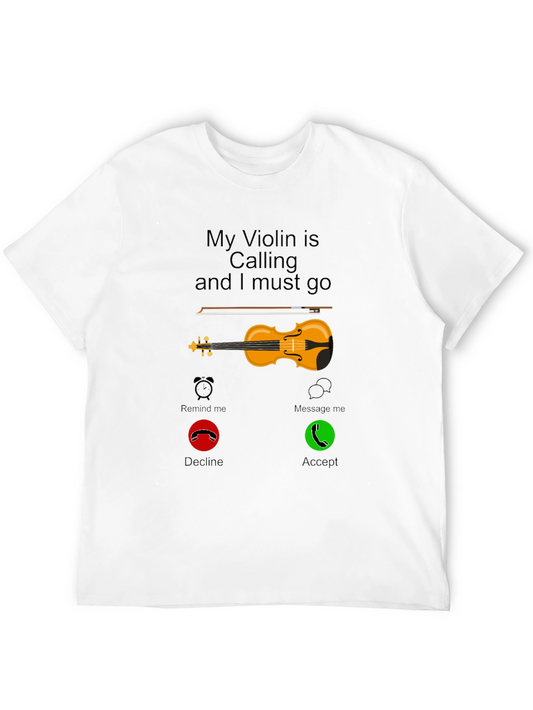 Violin Calling T-Shirt - Music Lover Tee
