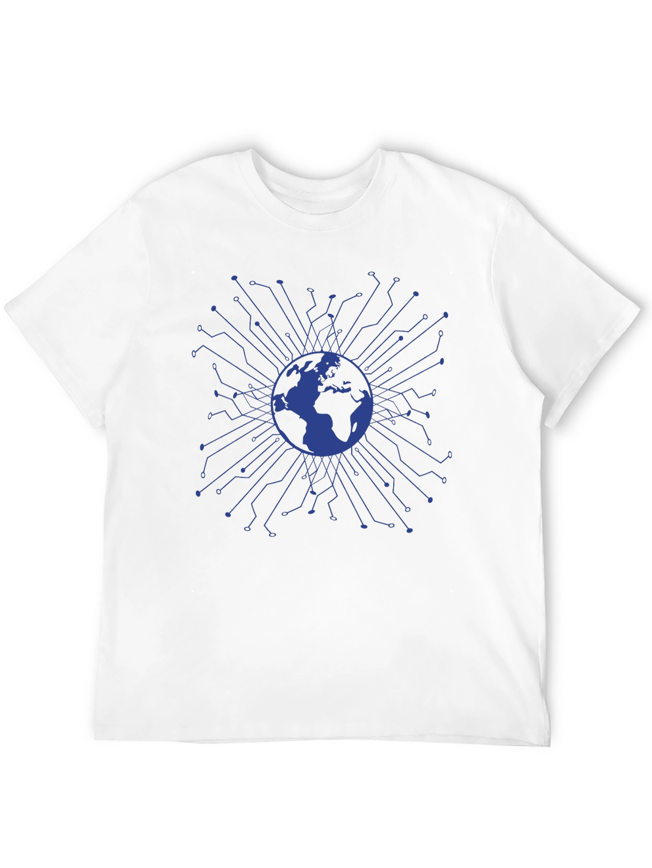 Global Tech Circuit Black T-Shirt