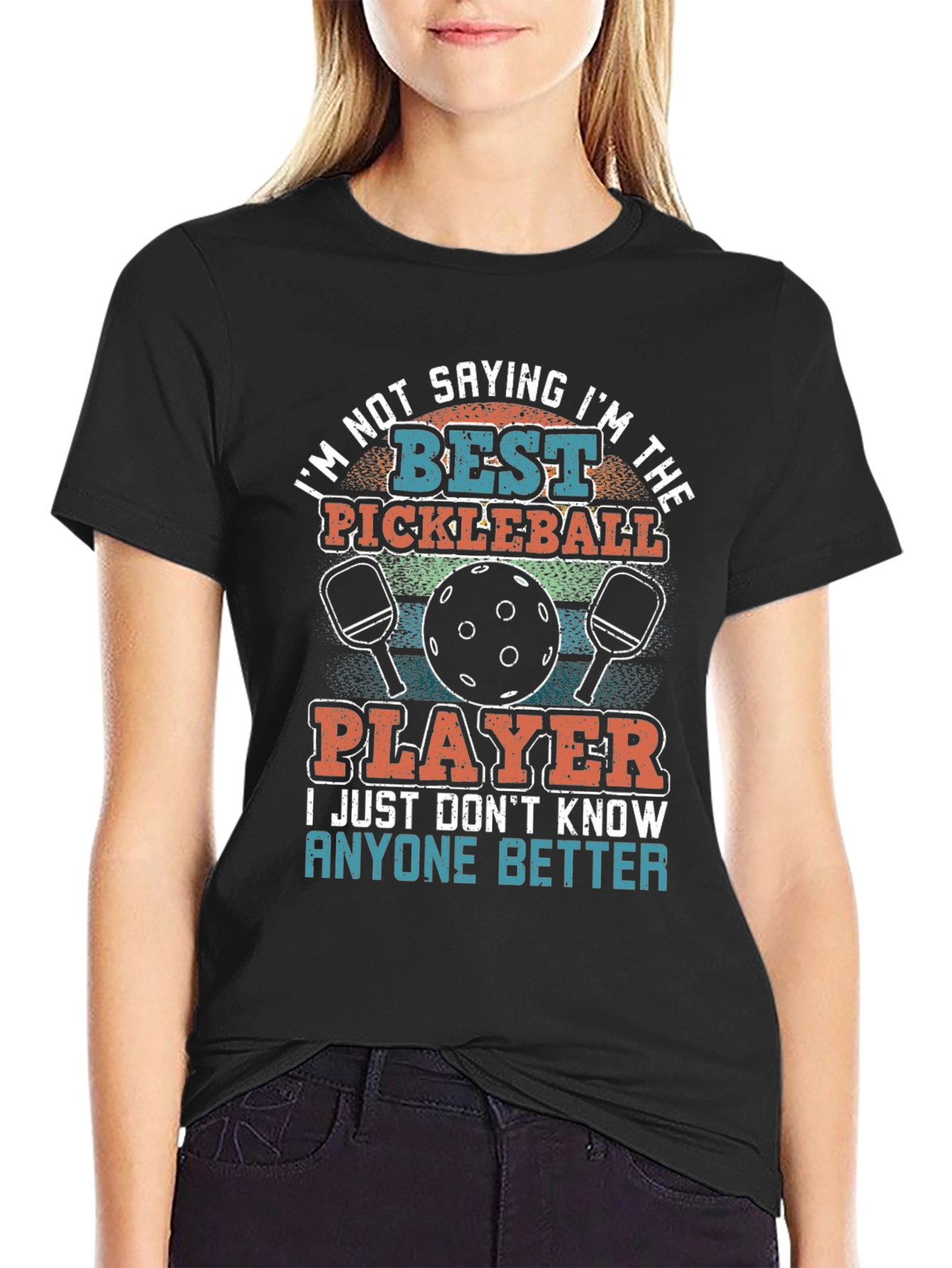 Best Pickleball Player Graphic T-Shirt