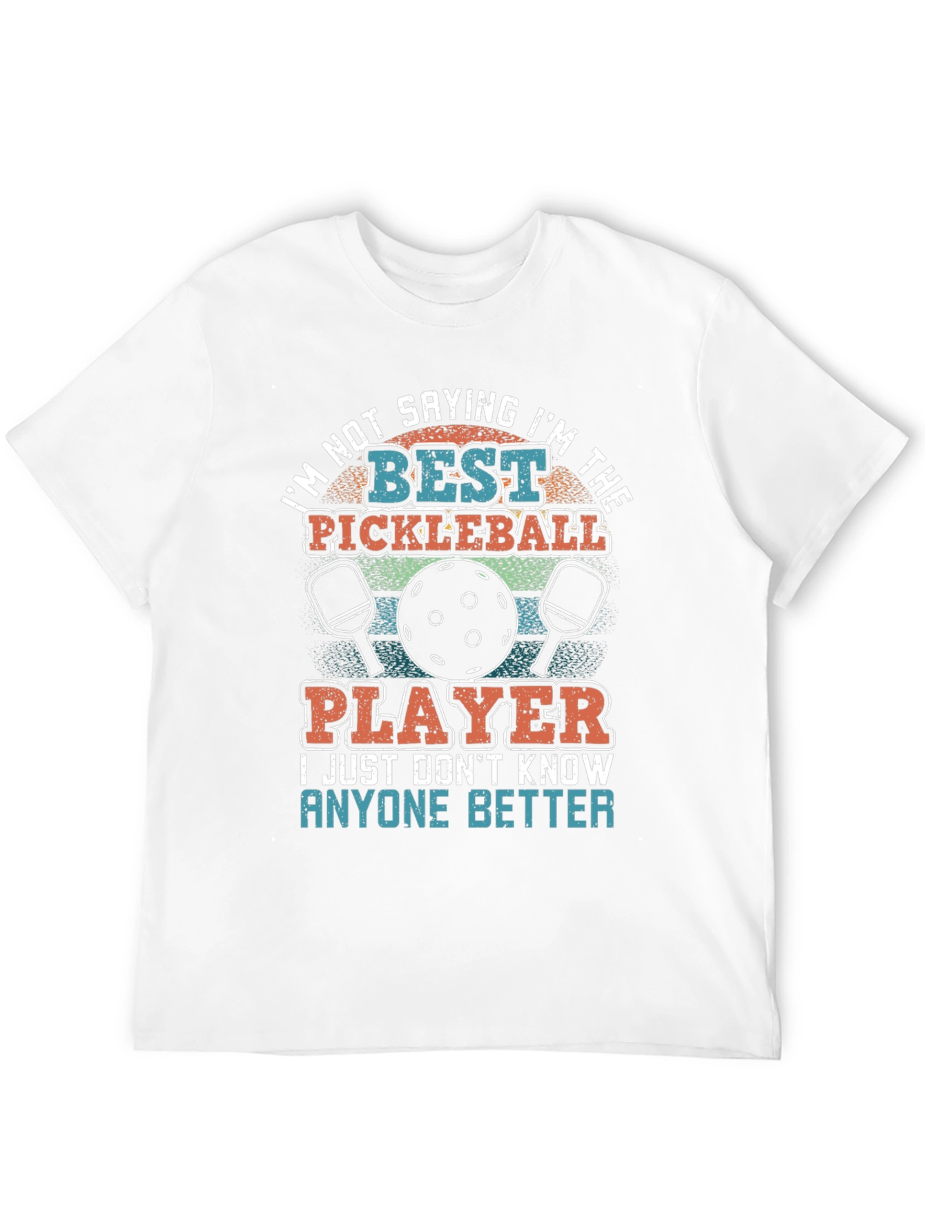 Best Pickleball Player Graphic T-Shirt