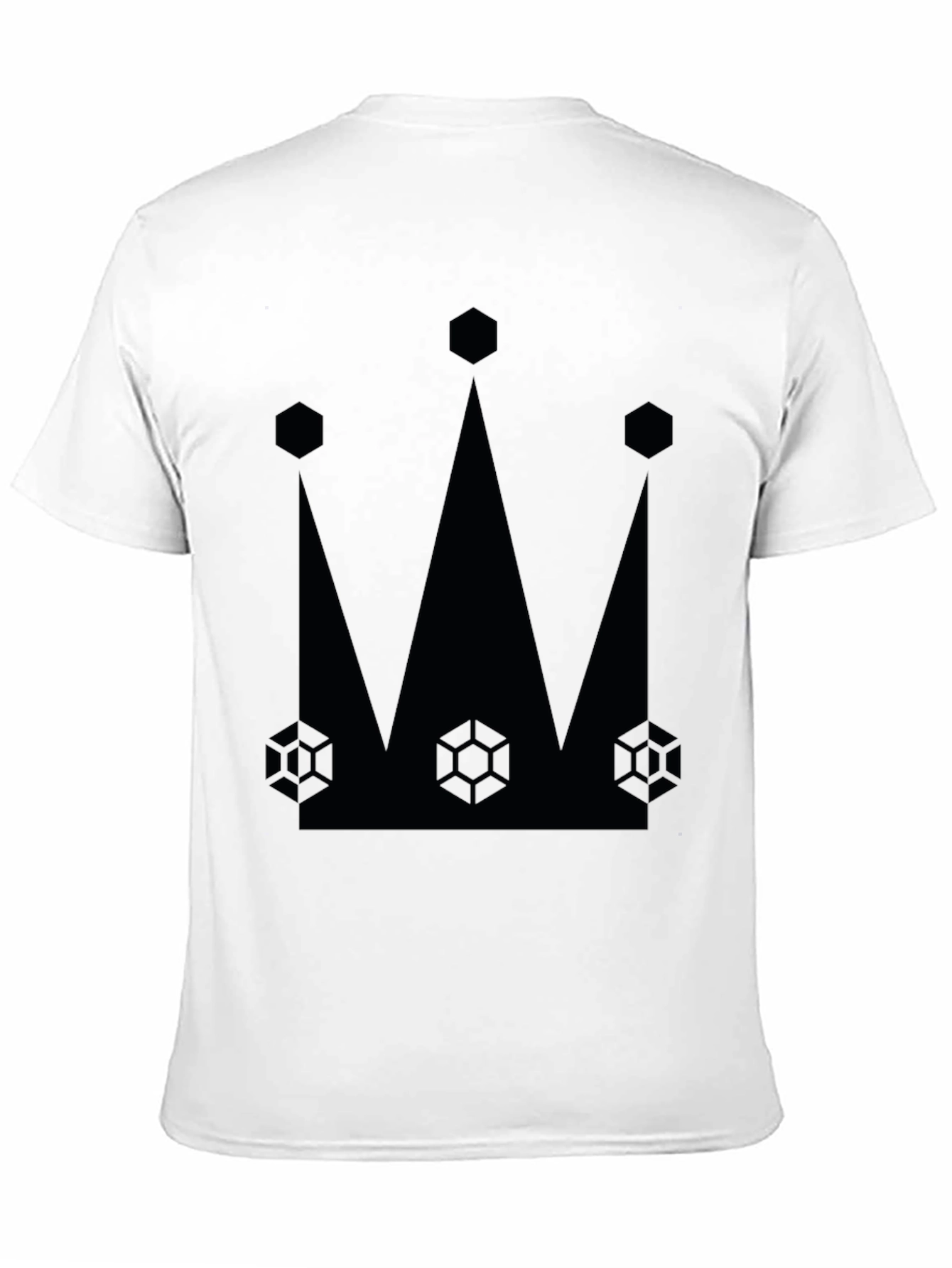 King Crown Graphic Tee - Stylish Black Cotton T-Shirt