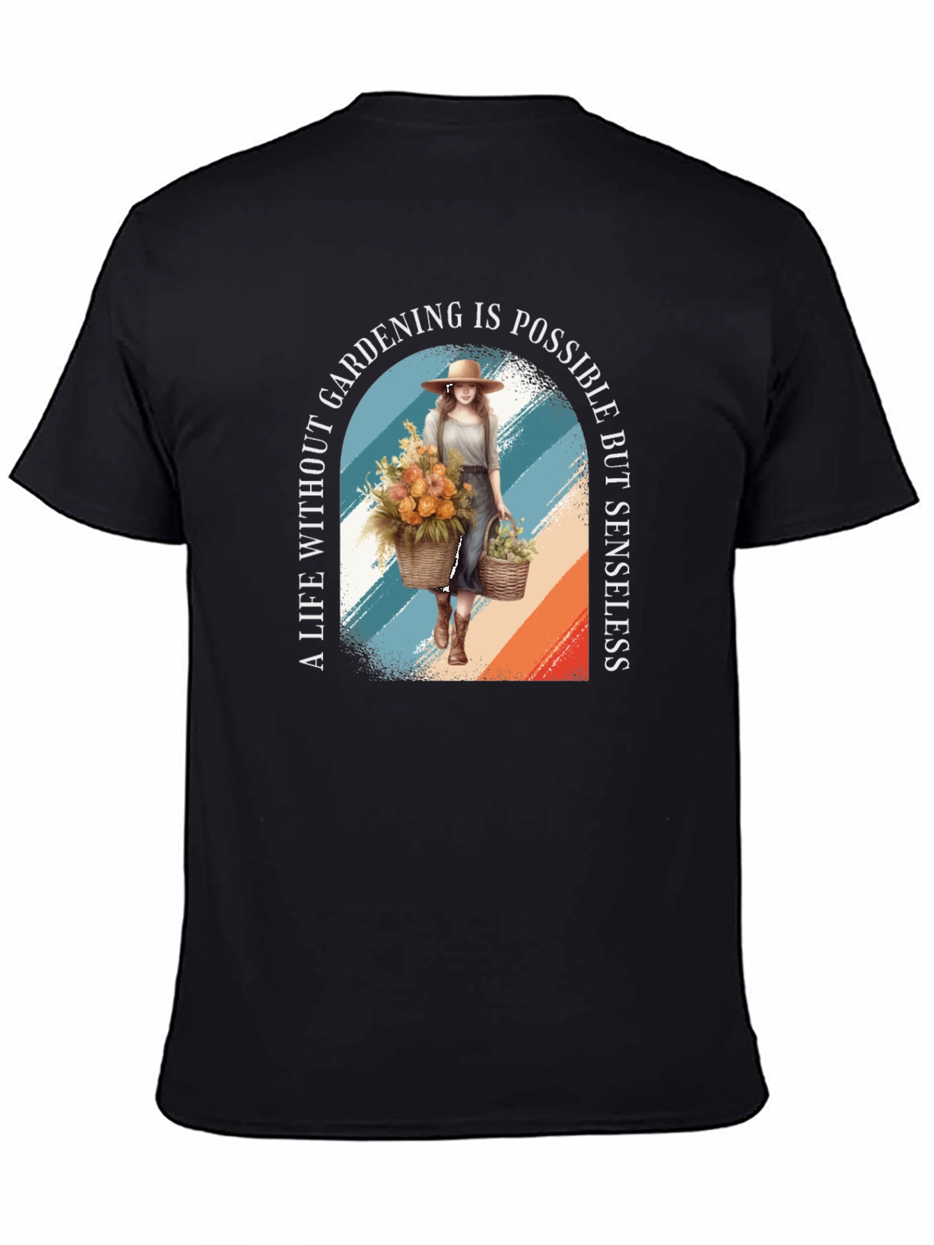 Gardening Lover T-Shirt - Life Without Gardening