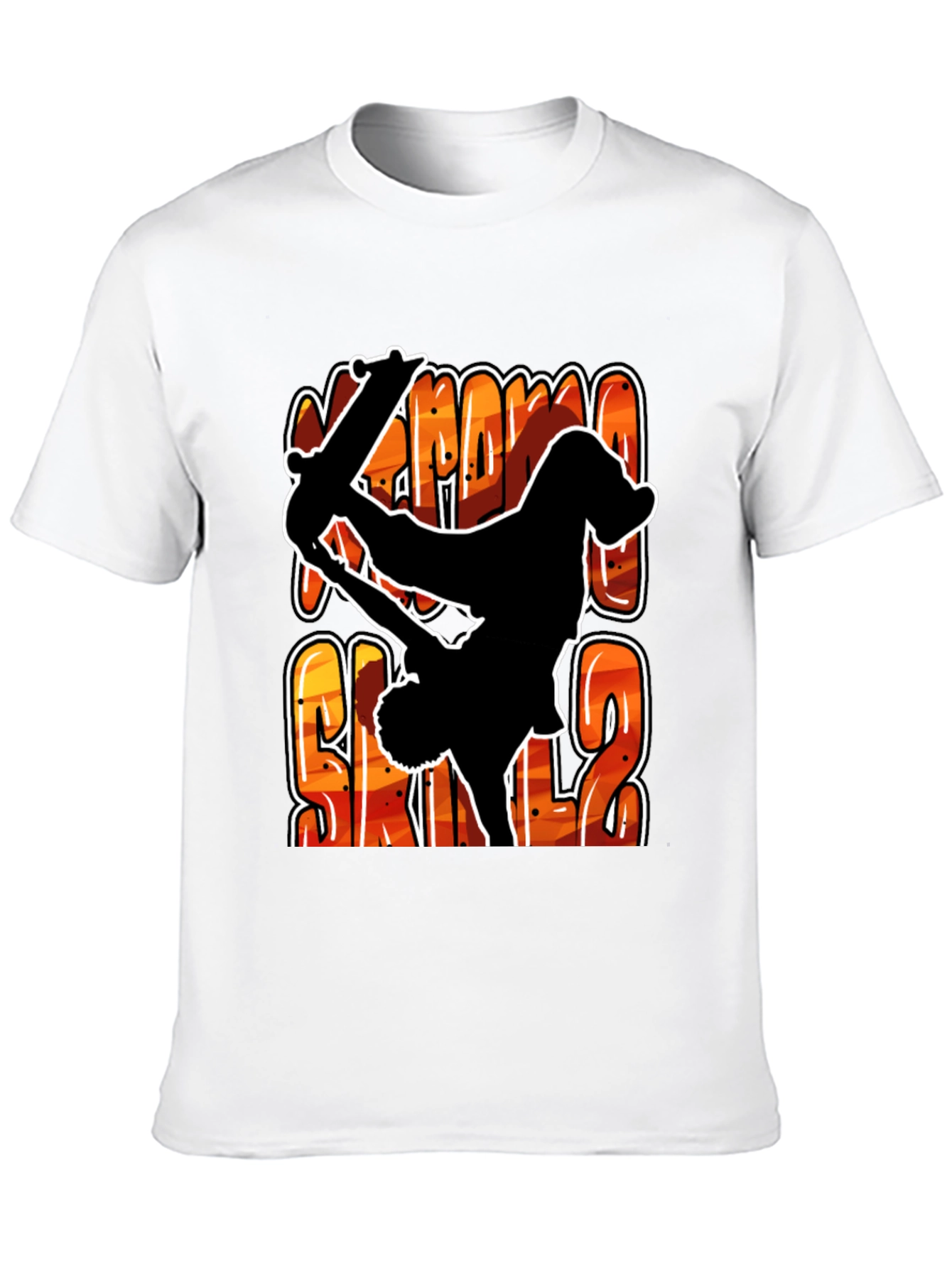 Extreme Skills Skater T-Shirt - Black