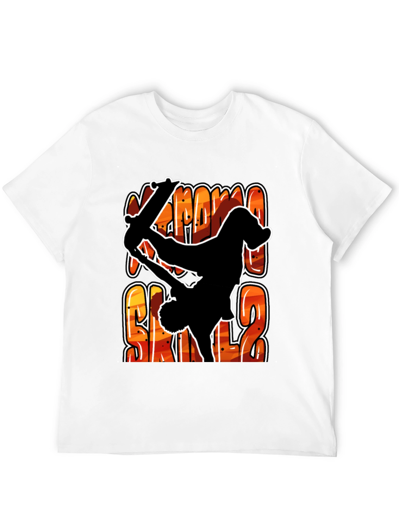Extreme Skills Skater T-Shirt - Black