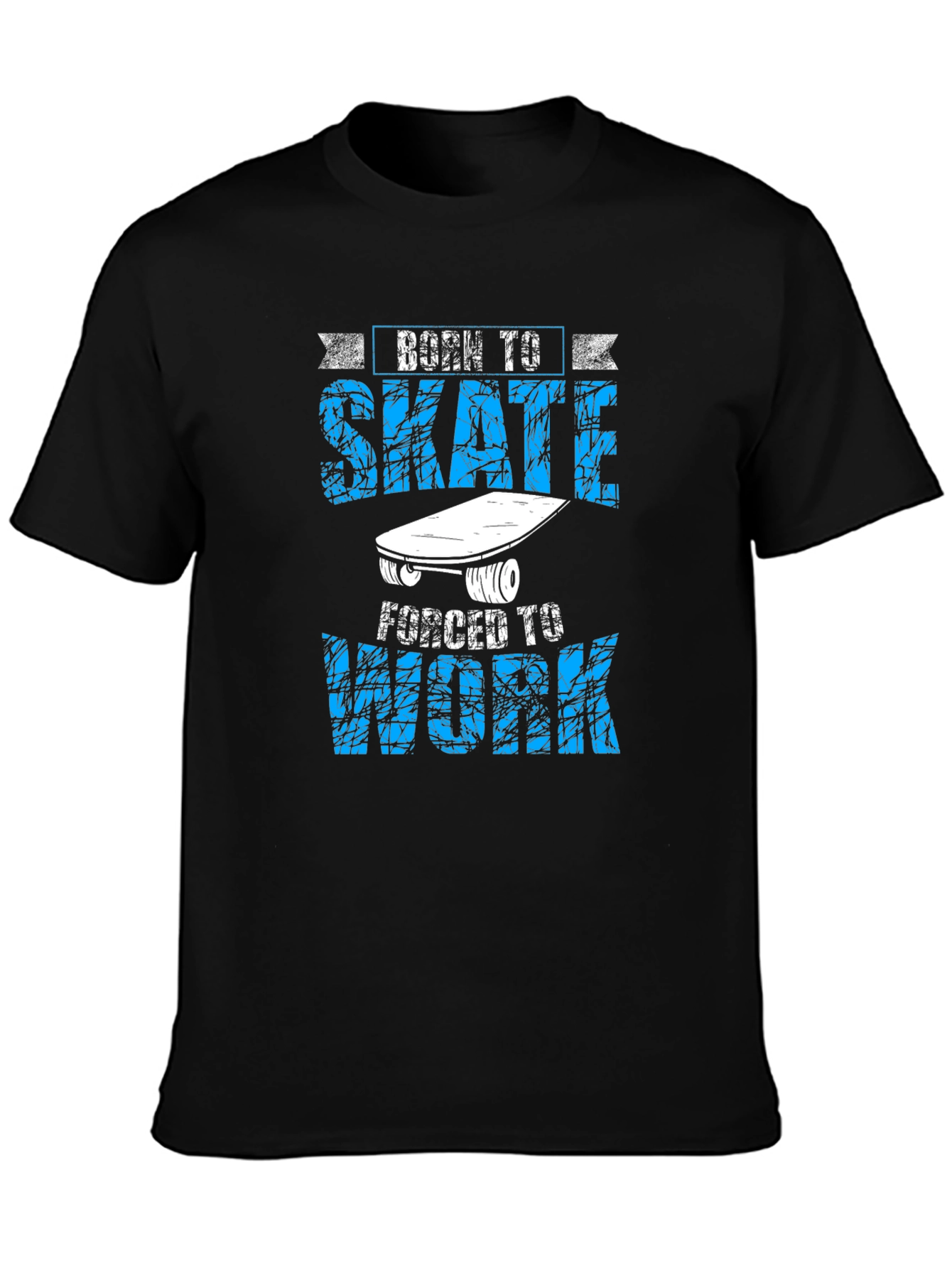 Born To Skate T-Shirt - Skateboarder Gift