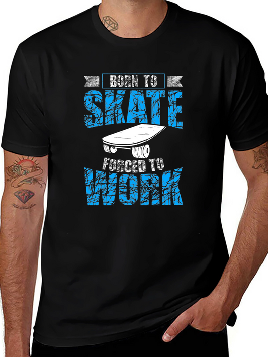 Born To Skate T-Shirt - Skateboarder Gift