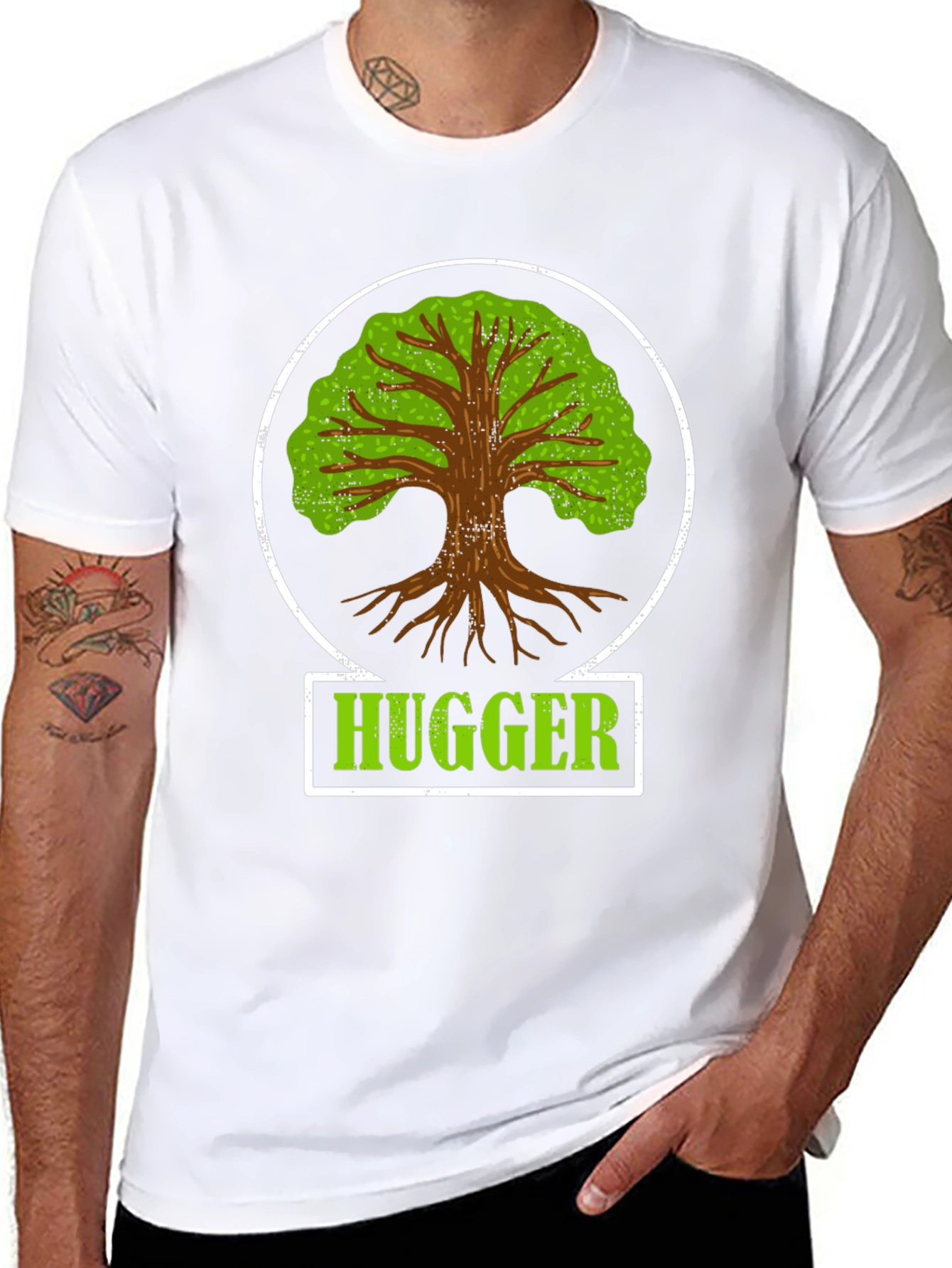 Tree Hugger Graphic T-Shirt