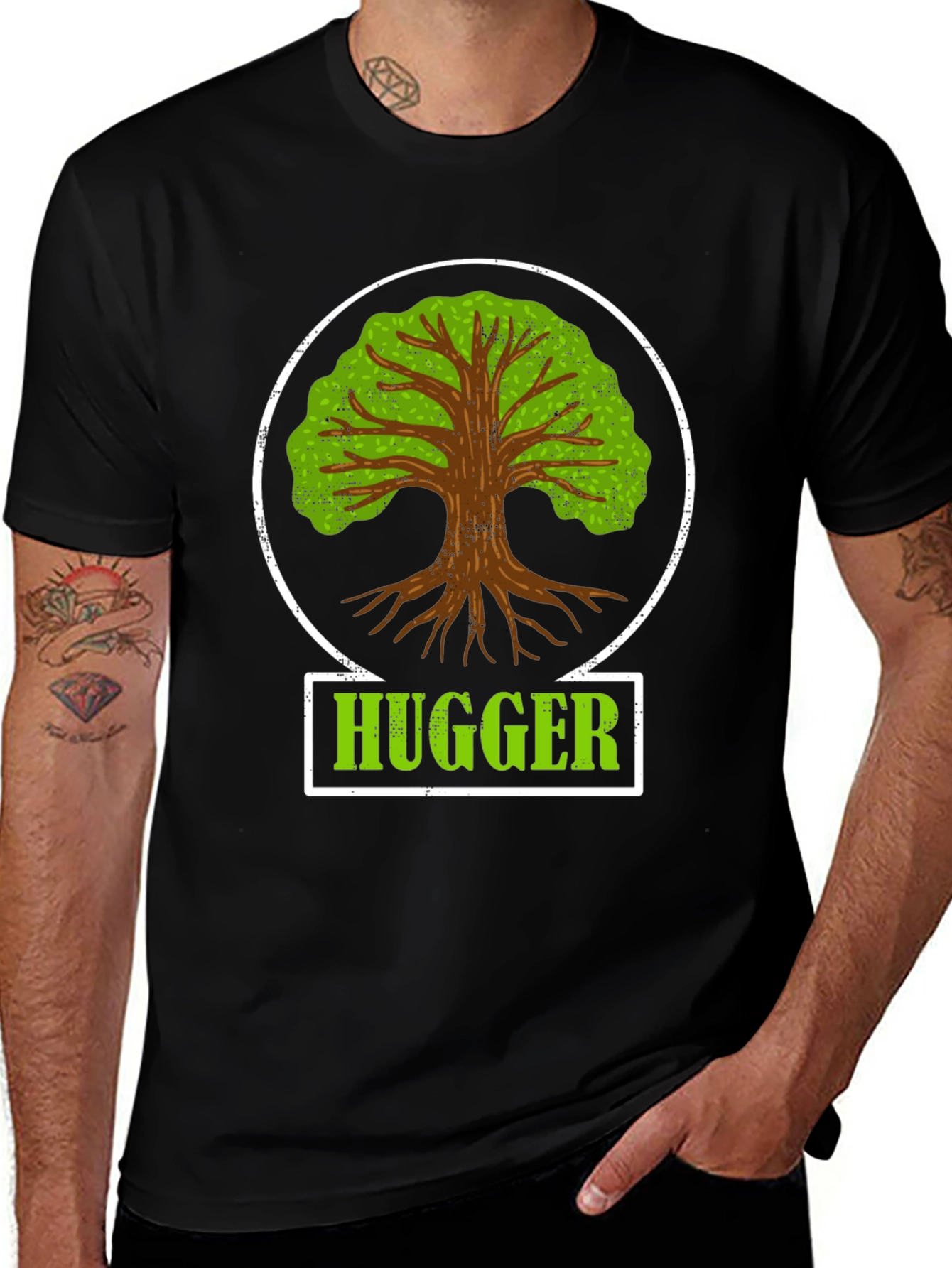 Tree Hugger Graphic T-Shirt